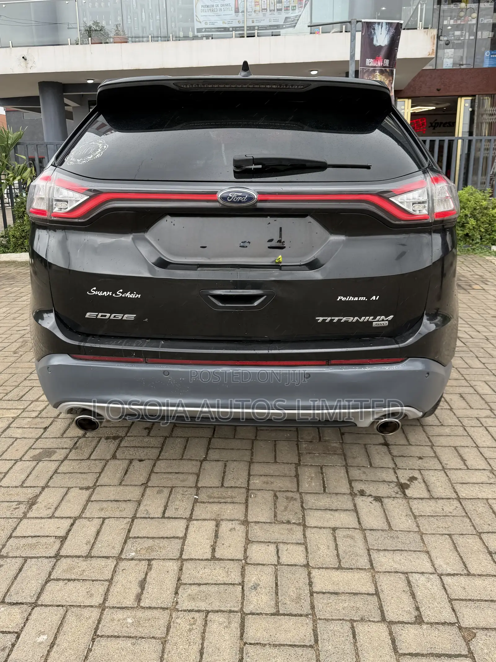 Ford Edge Titanium 4dr SUV (2.0L 4cyl Turbo 6A) 2015 Black
