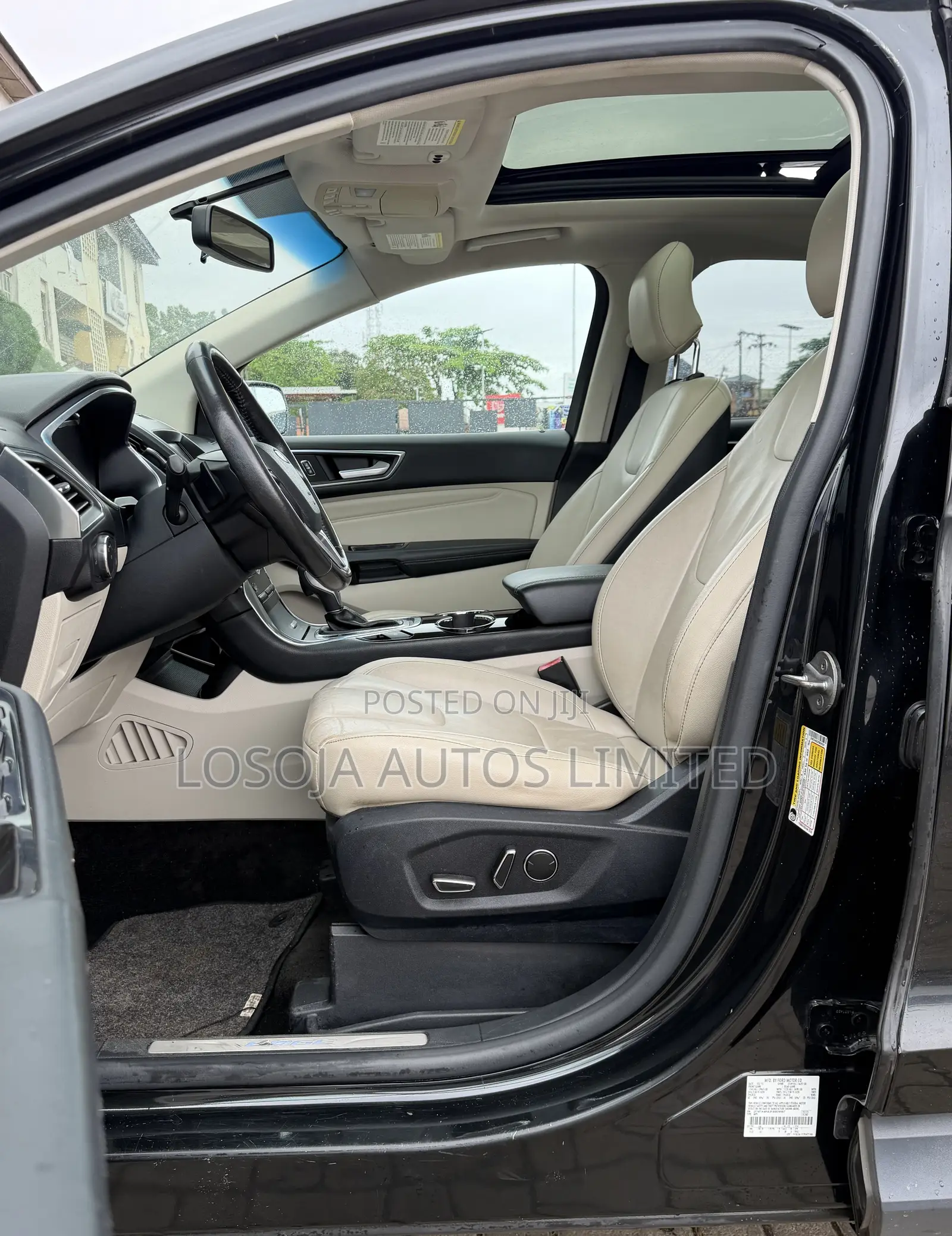 Ford Edge Titanium 4dr SUV (2.0L 4cyl Turbo 6A) 2015 Black