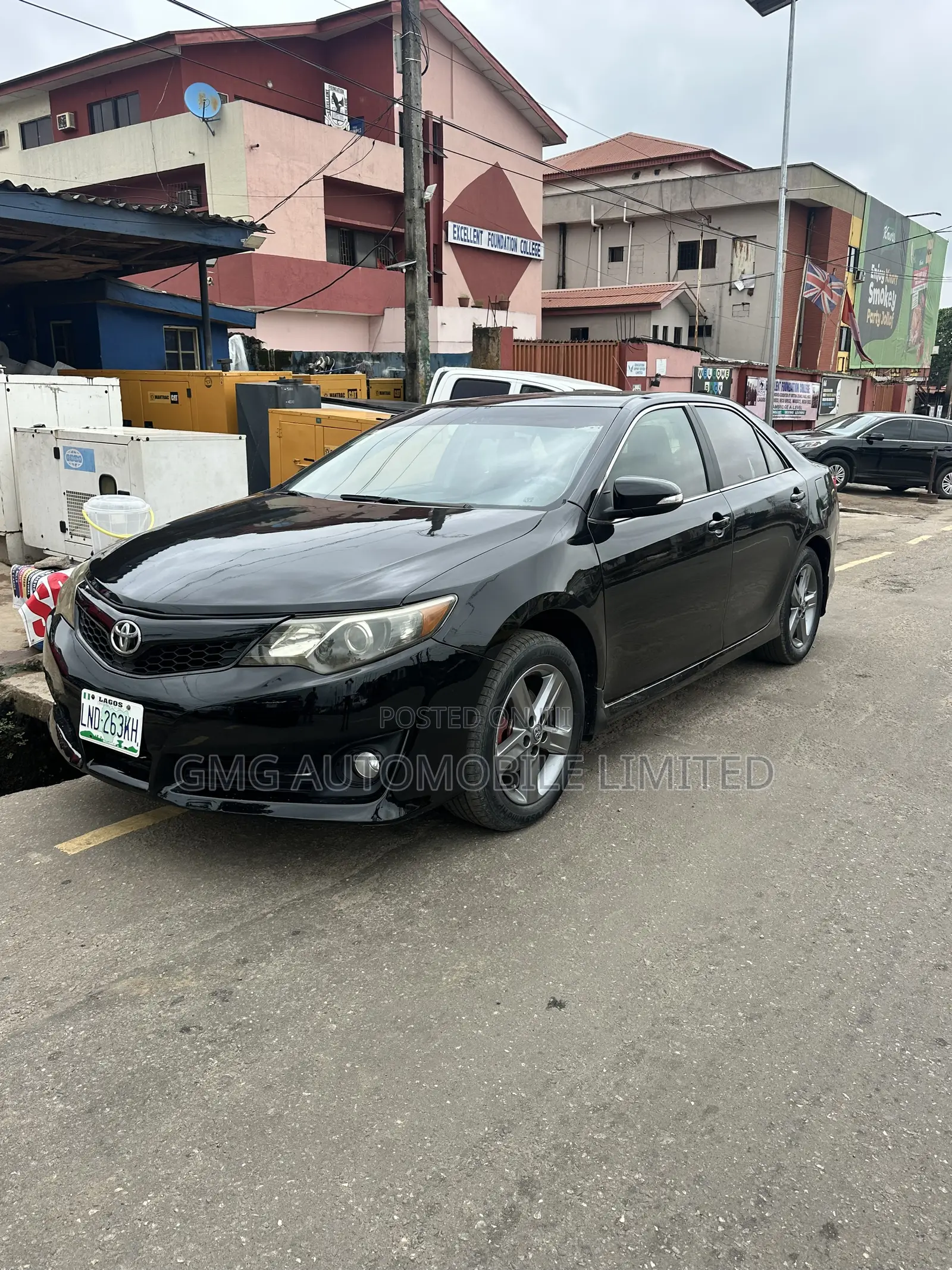 Toyota Camry SE 4dr Sedan (2.5L 4cyl 6A) 2012 Black