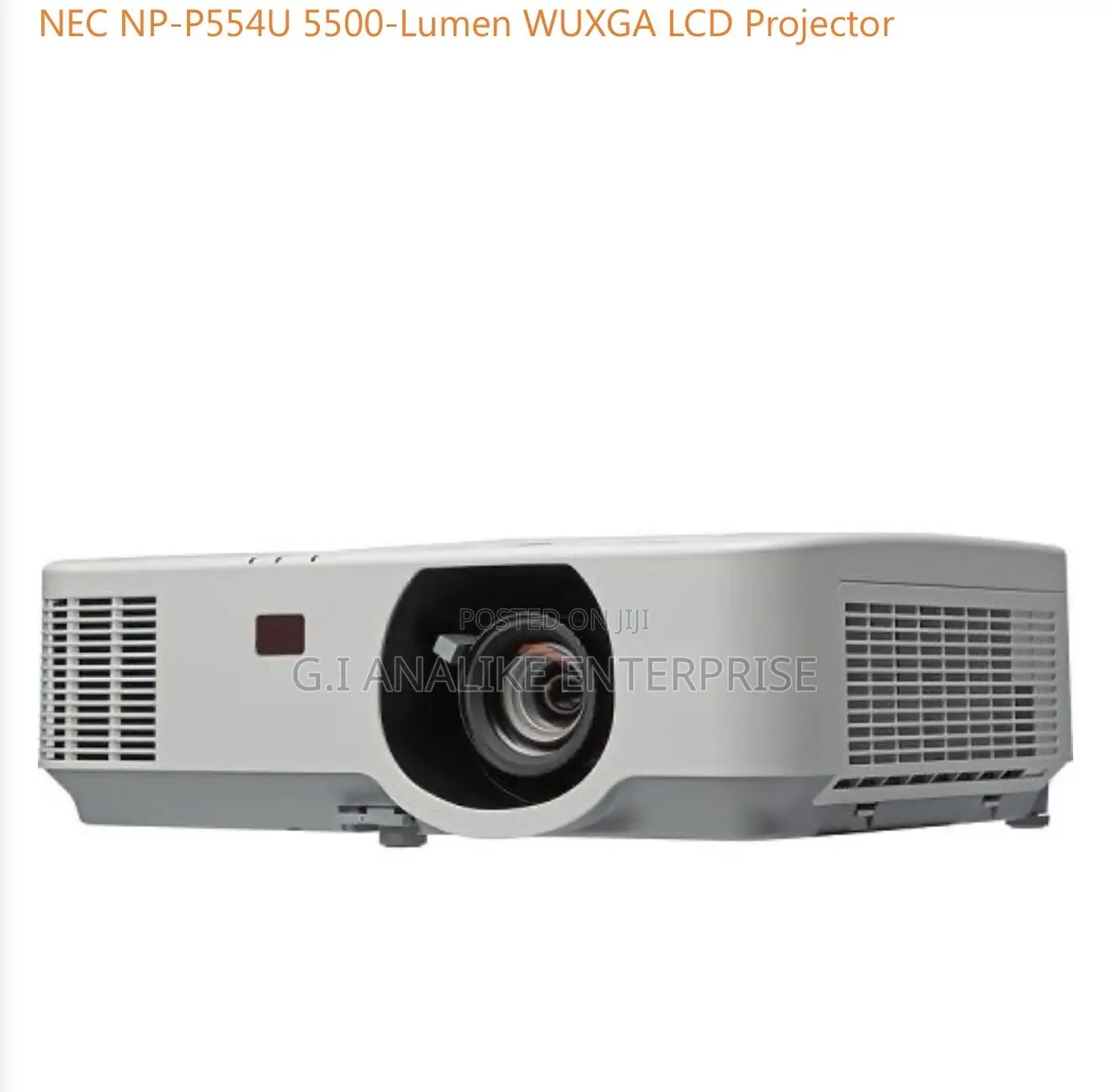 Nec Np-P554u 5500-Lumen Wuxga LCD Projector