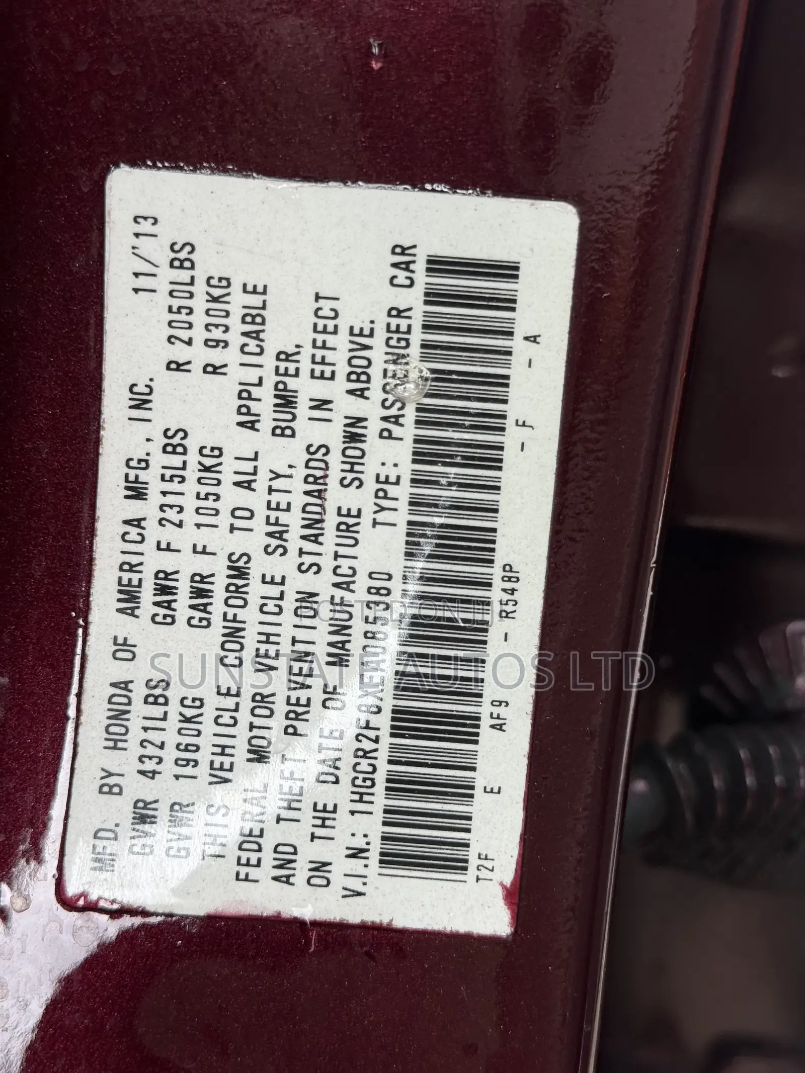Toyota Camry 2014 Maroon