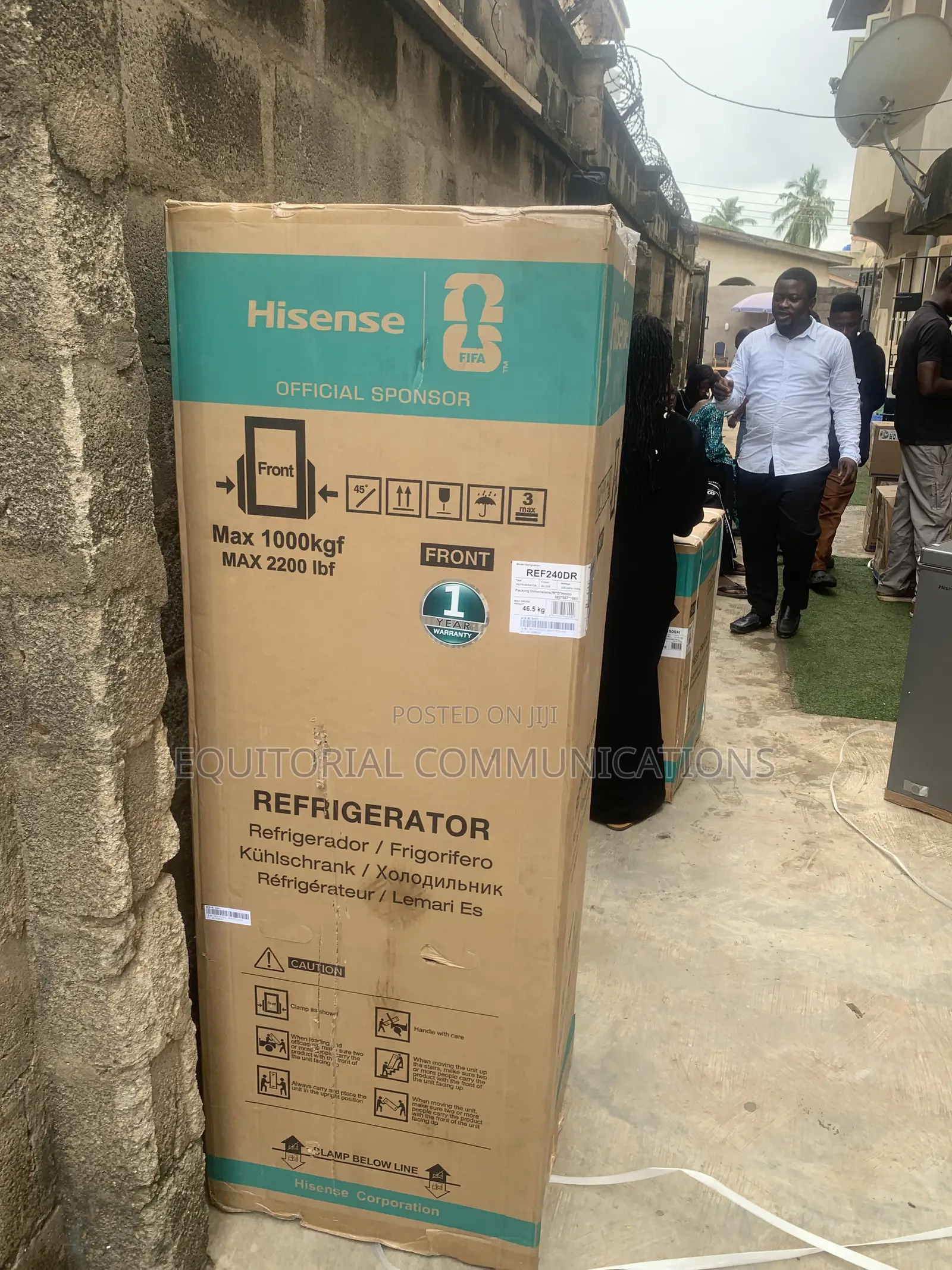 Hisense 240L Double Door Refrigerator –Upgrade Your Kitchen