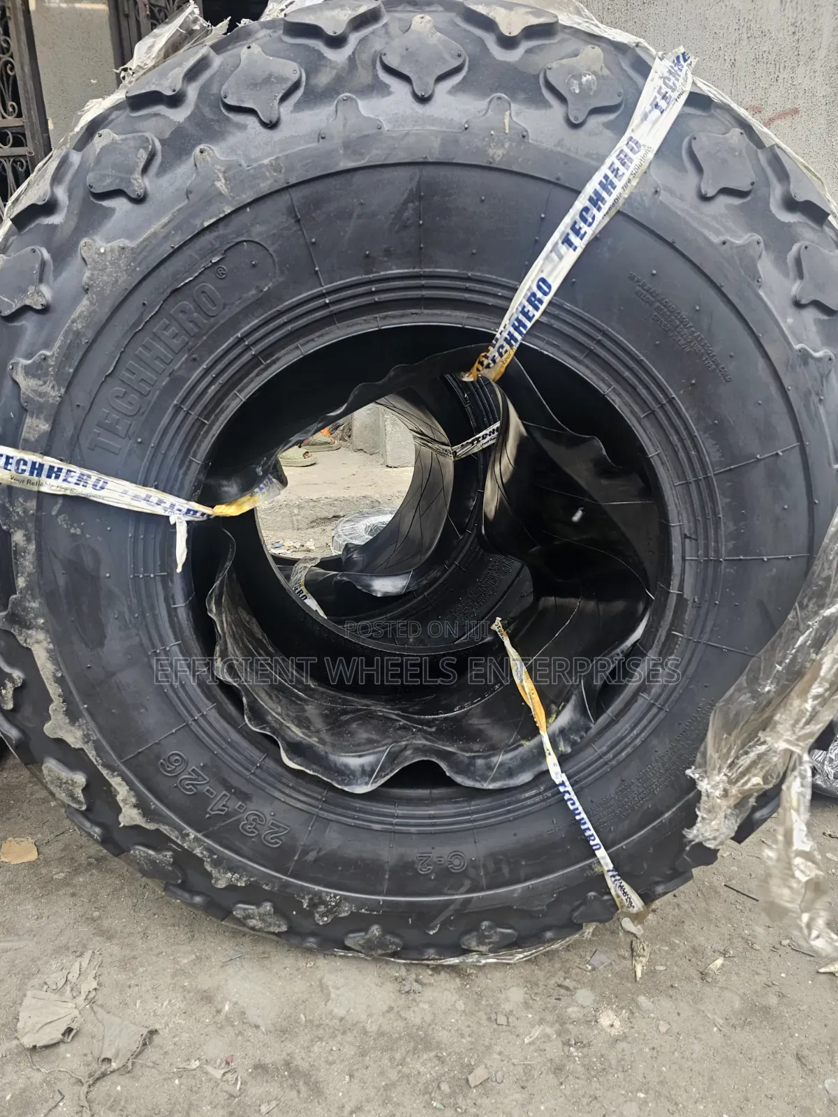 23.1-26 Compactor Asphalt Roller Tyre