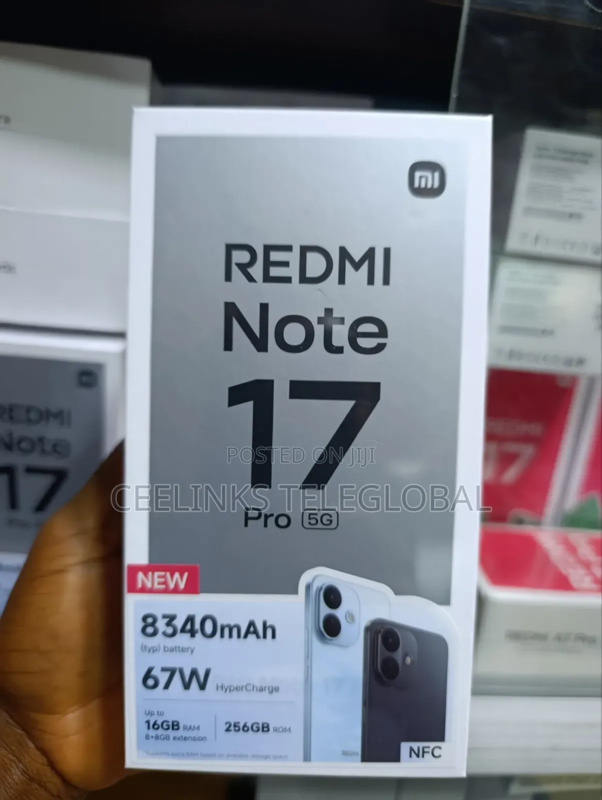 New Xiaomi Redmi Note 17 Pro 256 GB Black