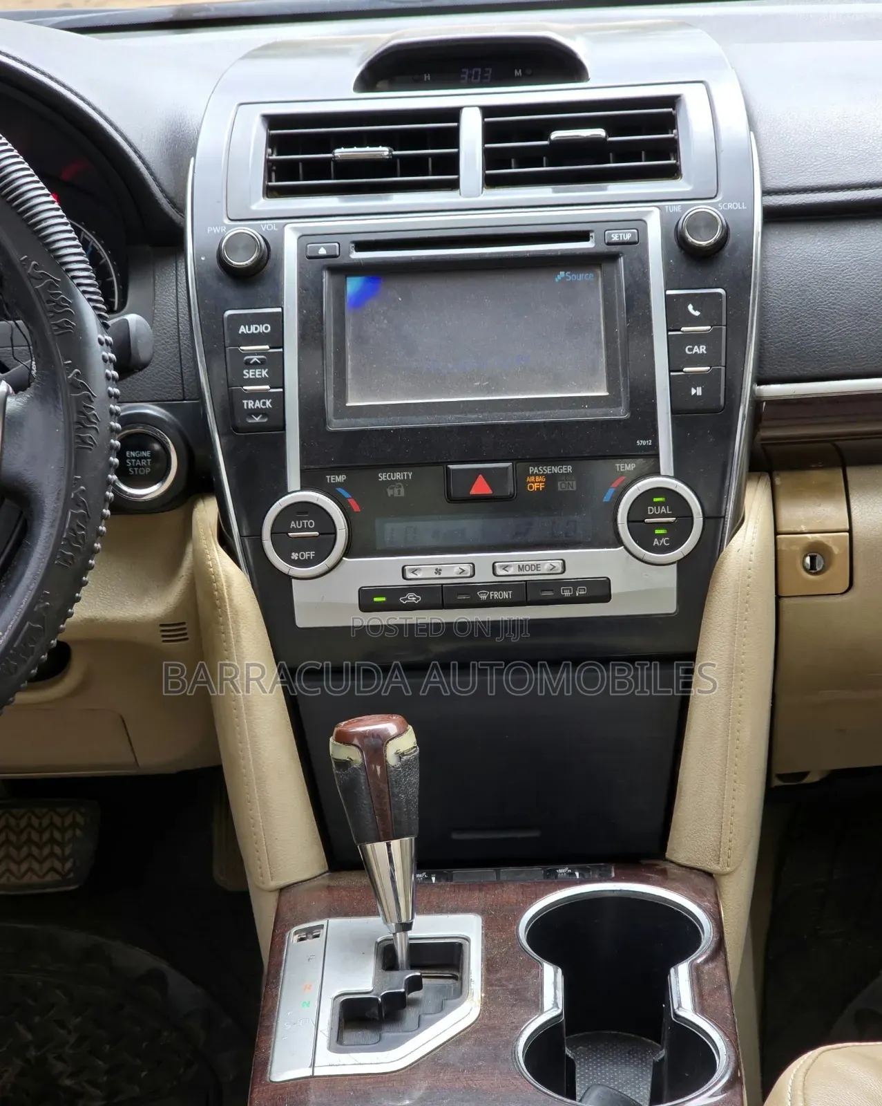 Toyota Camry XLE 4dr Sedan (2.5L 4cyl 6A) 2012 Black