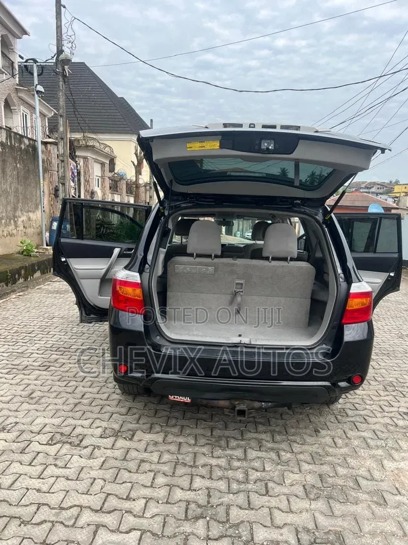 Toyota Highlander 4x4 2008 Black