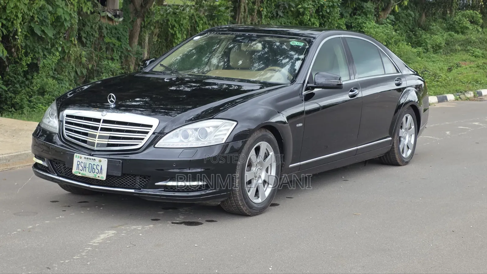 Mercedes-Benz S-Class S 500 BlueEFFICIENCY 4MATIC (W221) 2012 Black