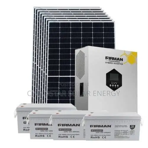 Firman 5kVA / 5000W Transformer Hybrid Inverter Solar System Combo