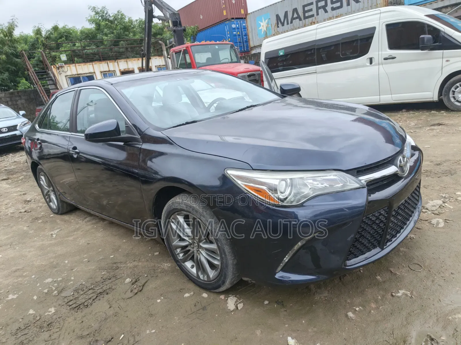 Toyota Camry SE 4dr Sedan (2.5L 4cyl 6A) 2016 Black