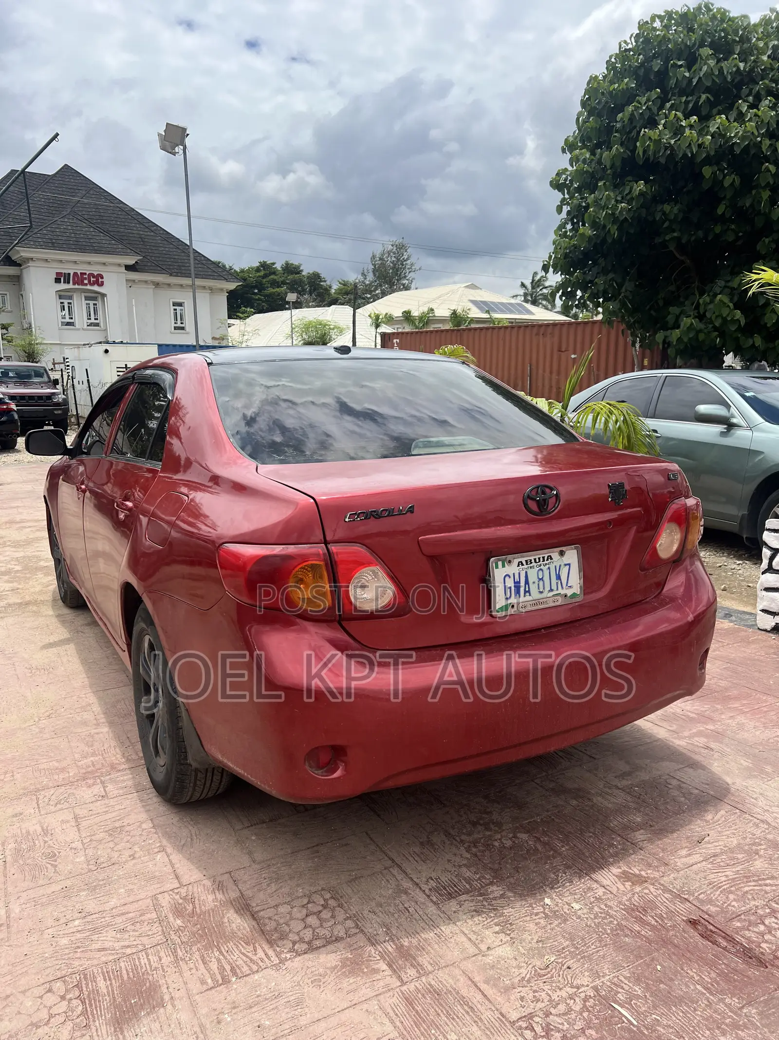 Toyota Corolla 2009 Red