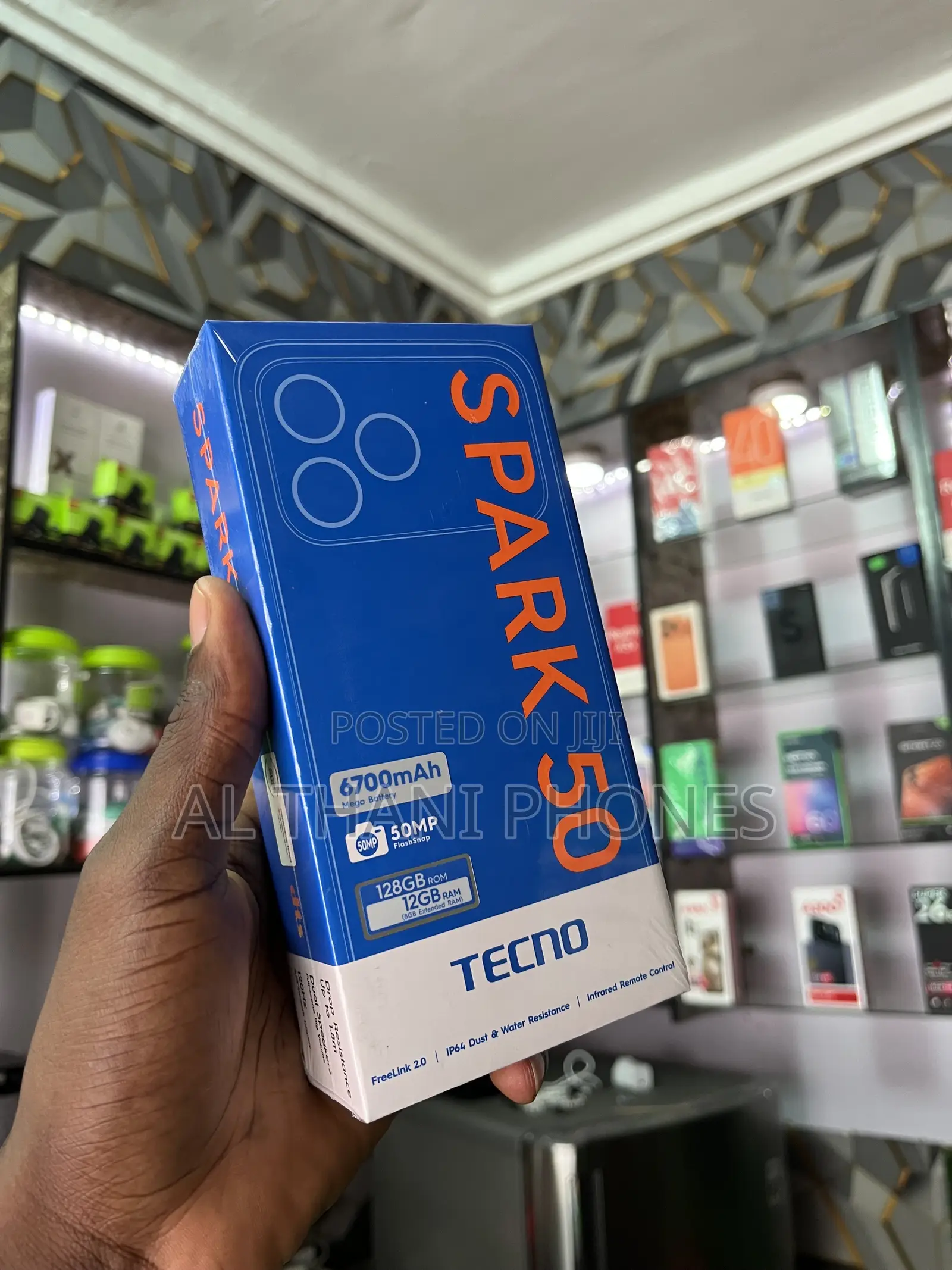 New Tecno Spark 50 128 GB Blue