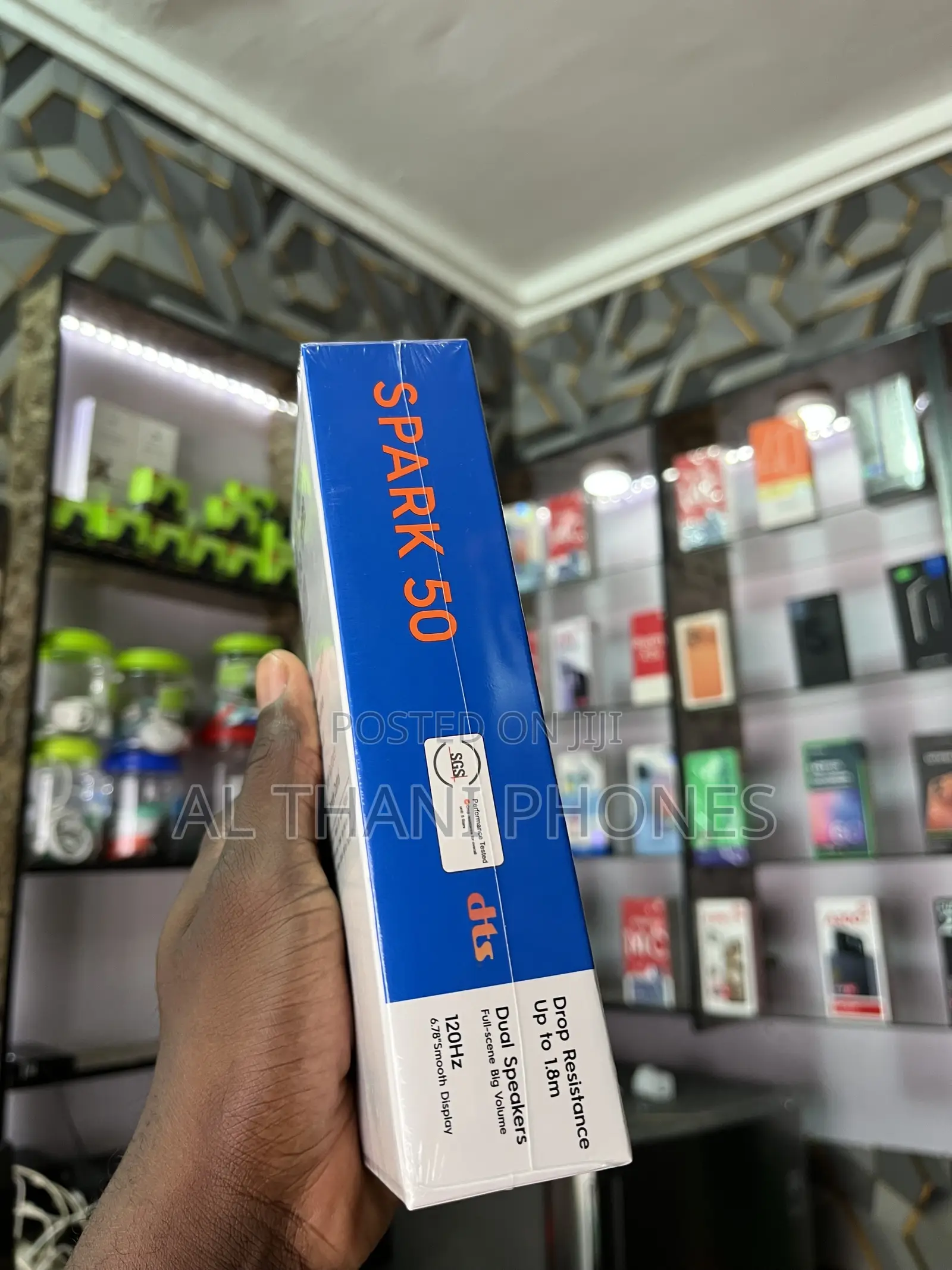 New Tecno Spark 50 128 GB Blue