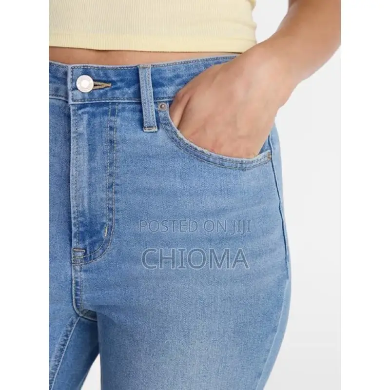 High Rise Skinny Blue Jeans for Girls (US SIZE 1, WAIST 25" Hips 36")