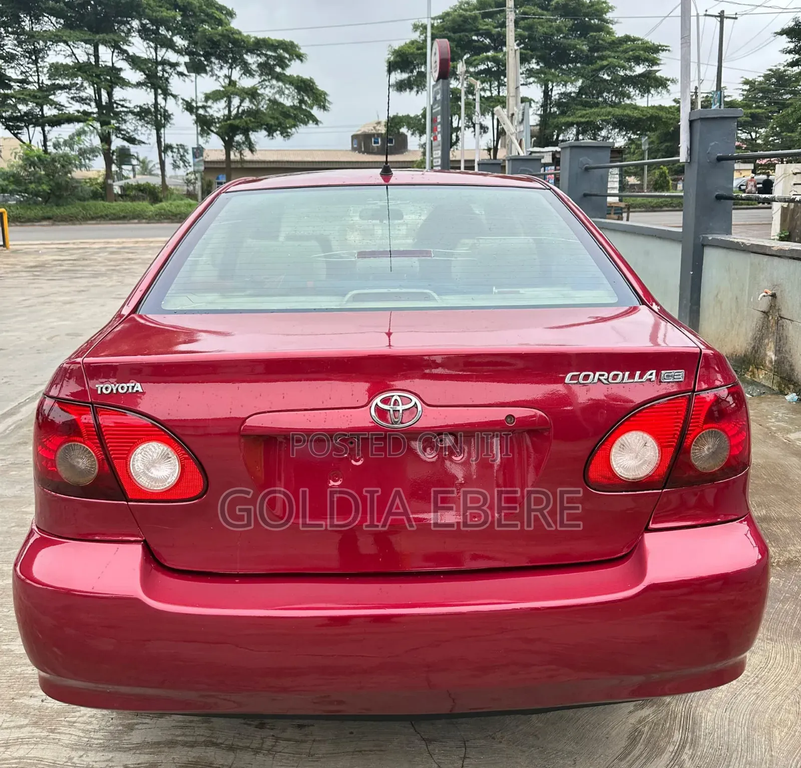 Toyota Corolla 2005 Red