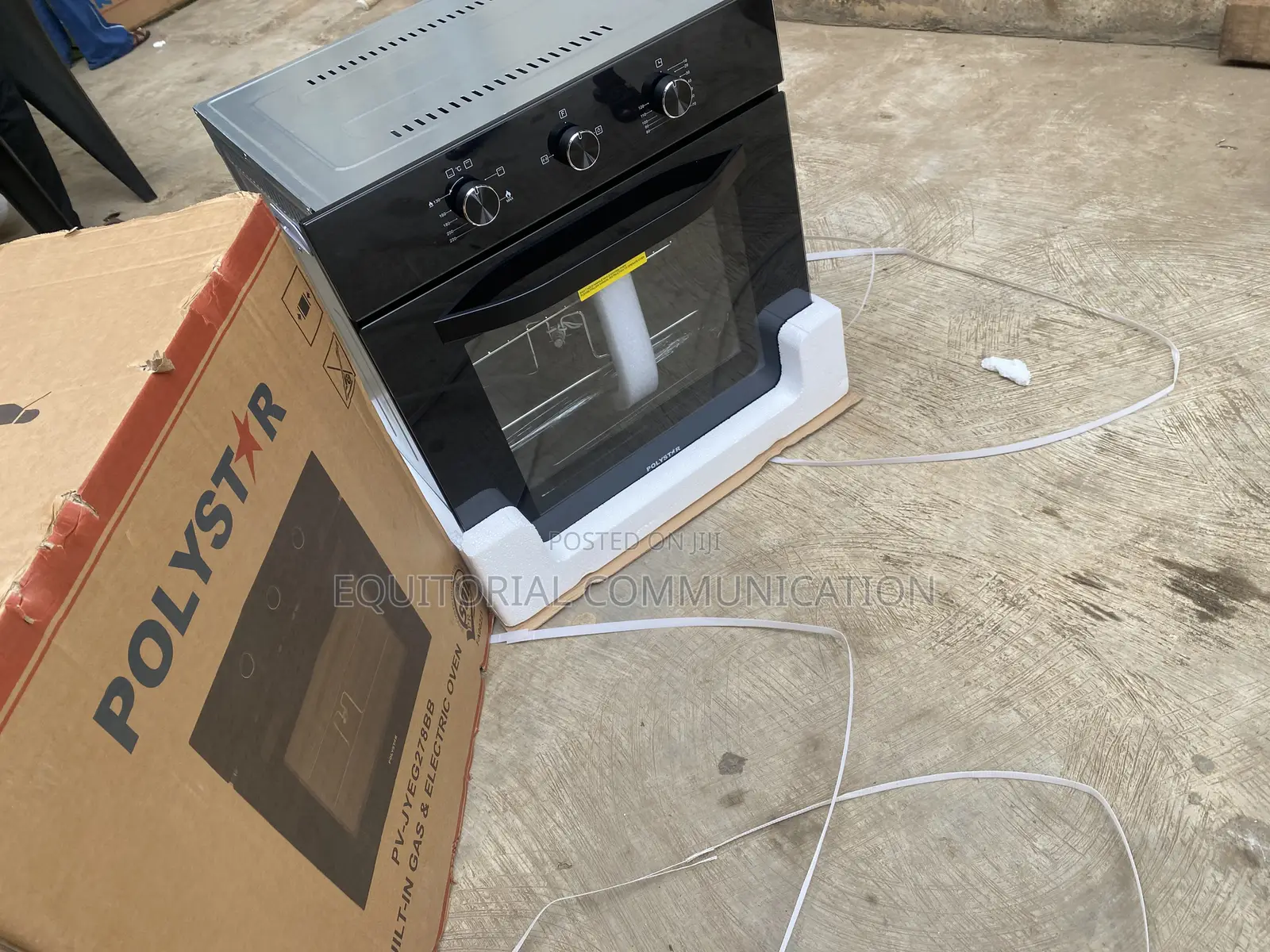 Polystar PV-JYEG278BB 70L 240V Built-in Gas and Electric Baking