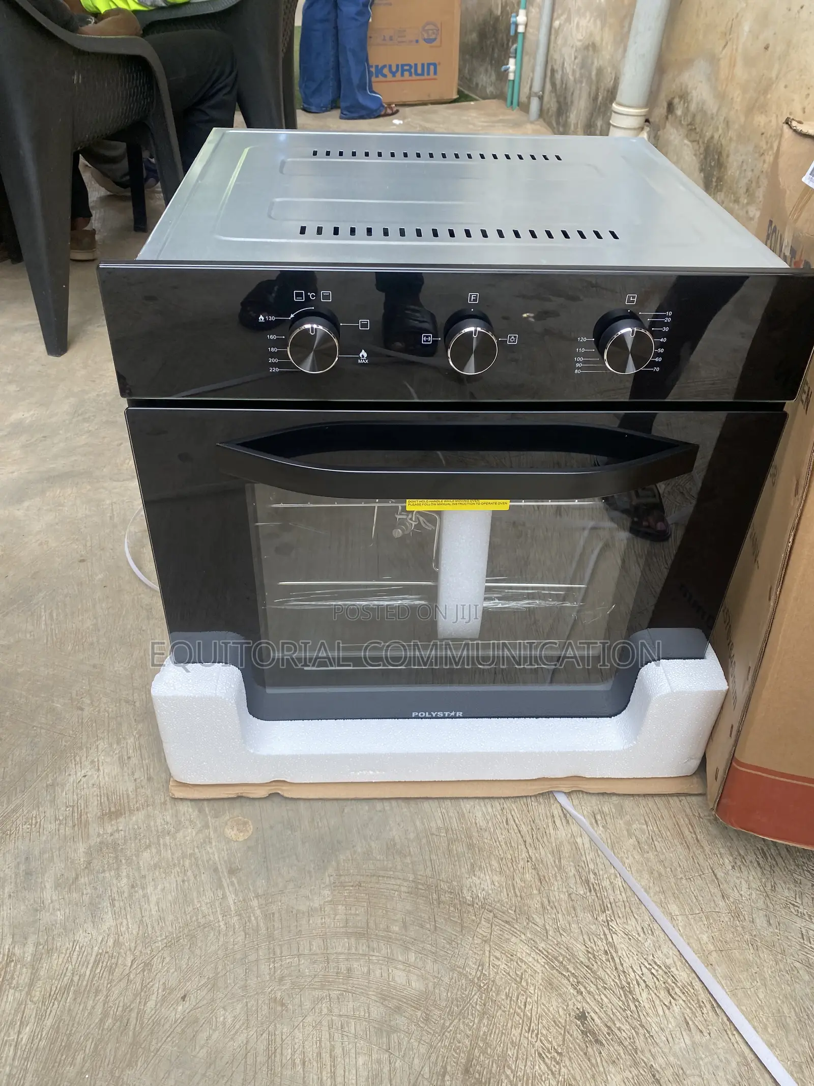 Polystar PV-JYEG278BB 70L 240V Built-in Gas/Electric Kitchen Oven