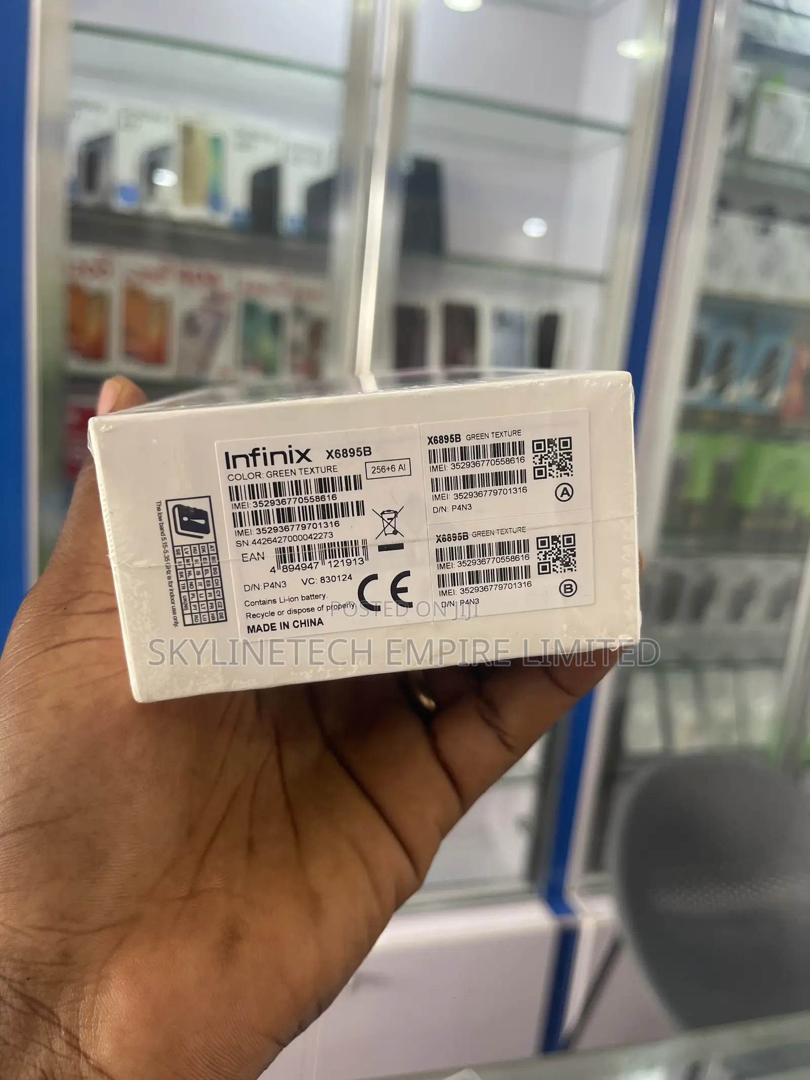 New Infinix Hot 70 256 GB Green