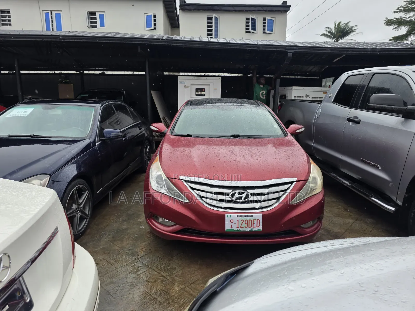 Hyundai Sonata Limited 2.0T Sedan (2.0L 4cyl 6A) 2012 Red