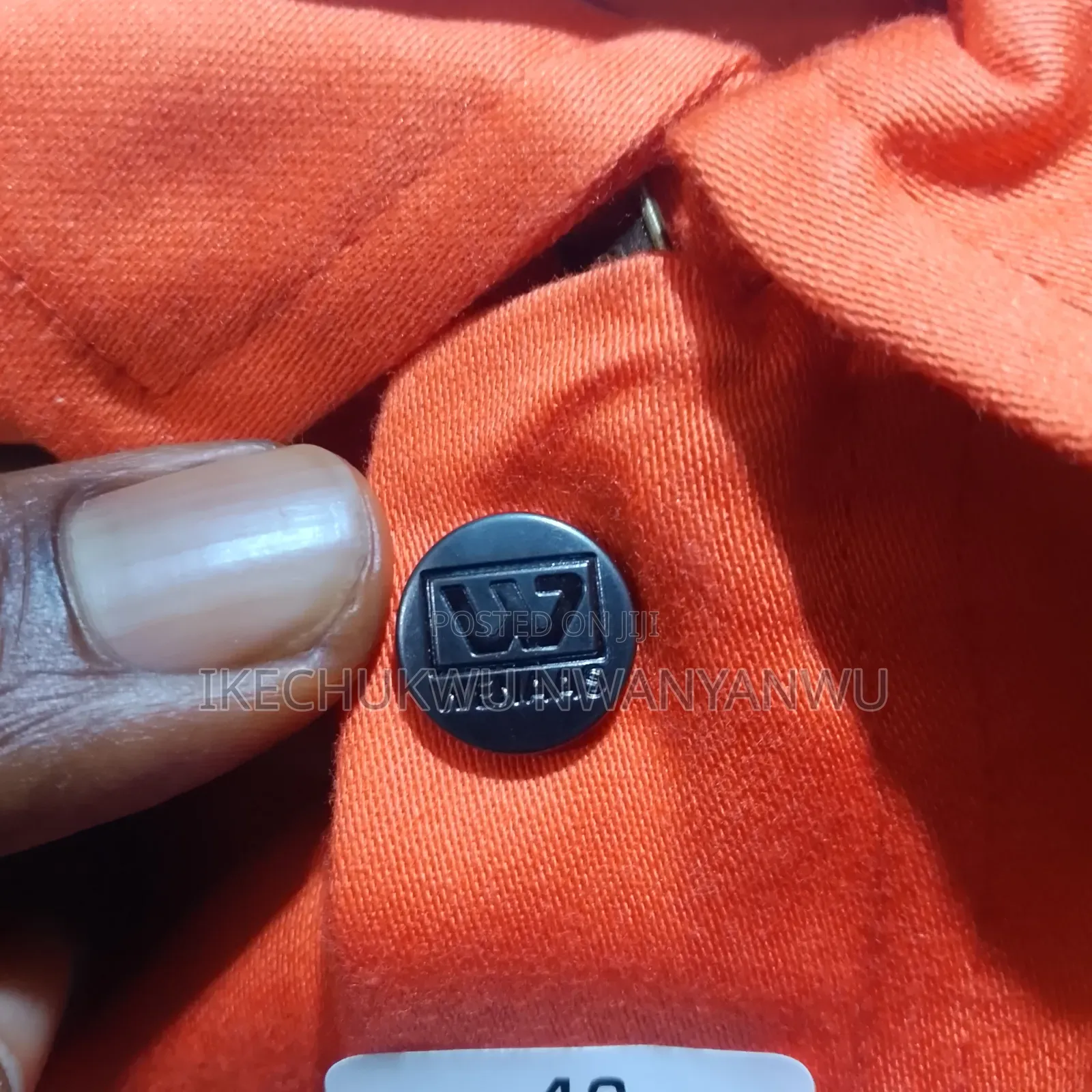 Wennas COVERALL Orange