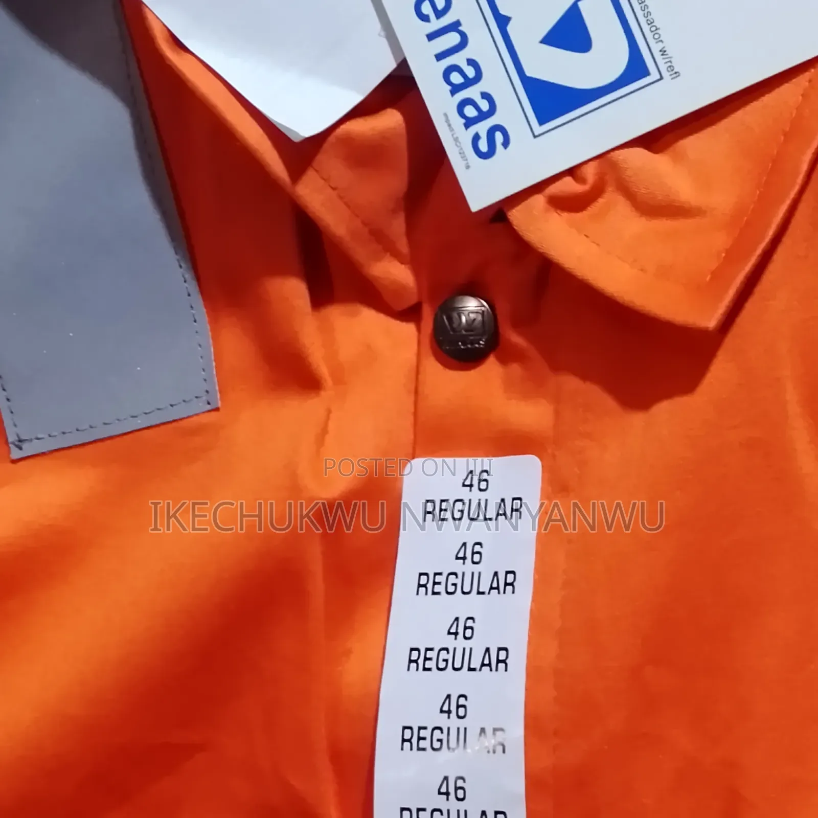 Wennas COVERALL Orange