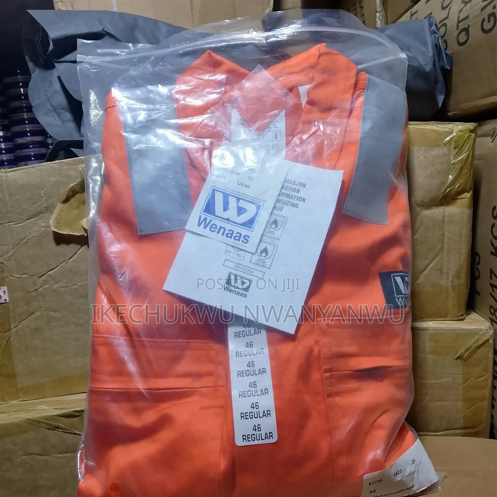 Wennas COVERALL Orange
