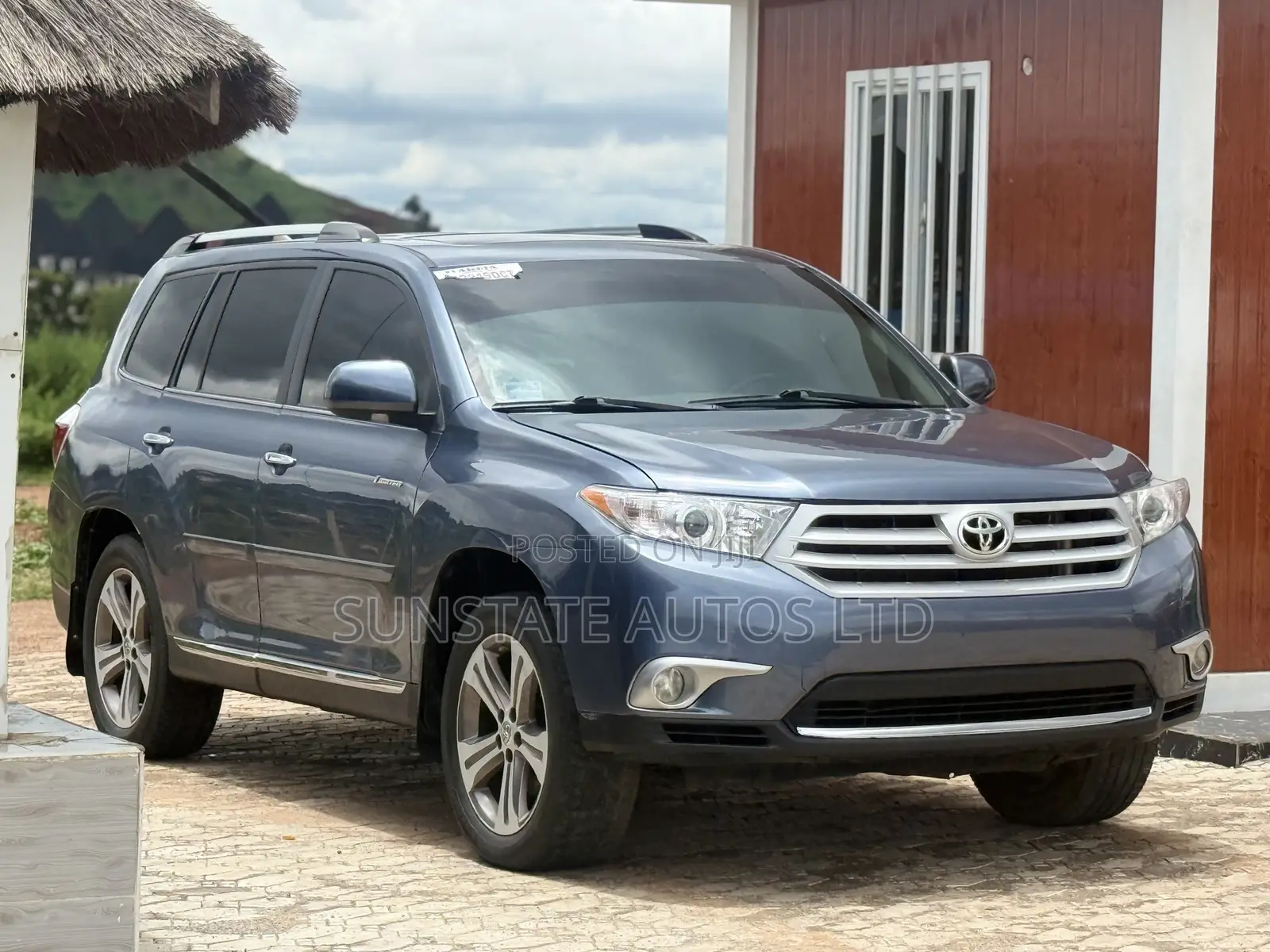 Toyota Highlander 2012 Blue