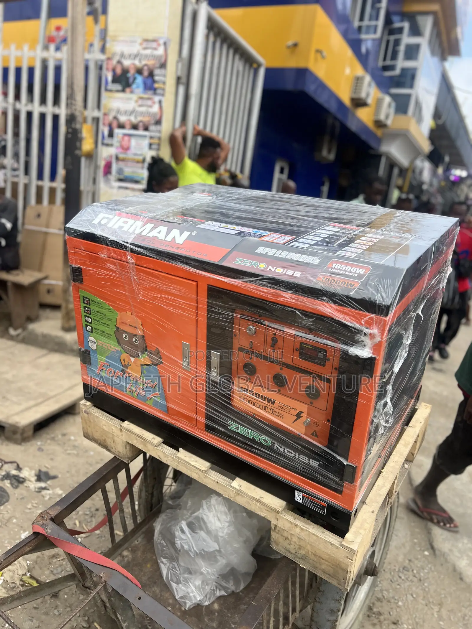FIRMAN SPG12000ES 10.5KVA ZERO Noise Petrol Generator 100% Copper Coil