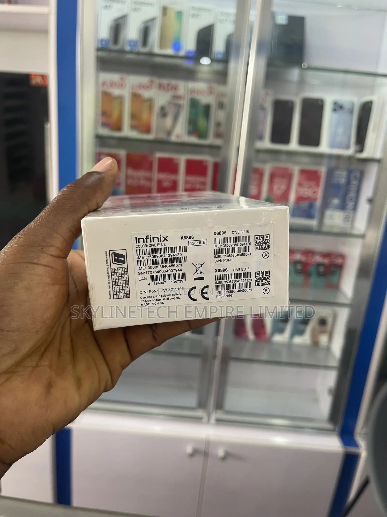 New Infinix Hot 70 Pro 5G+ 256 GB Blue