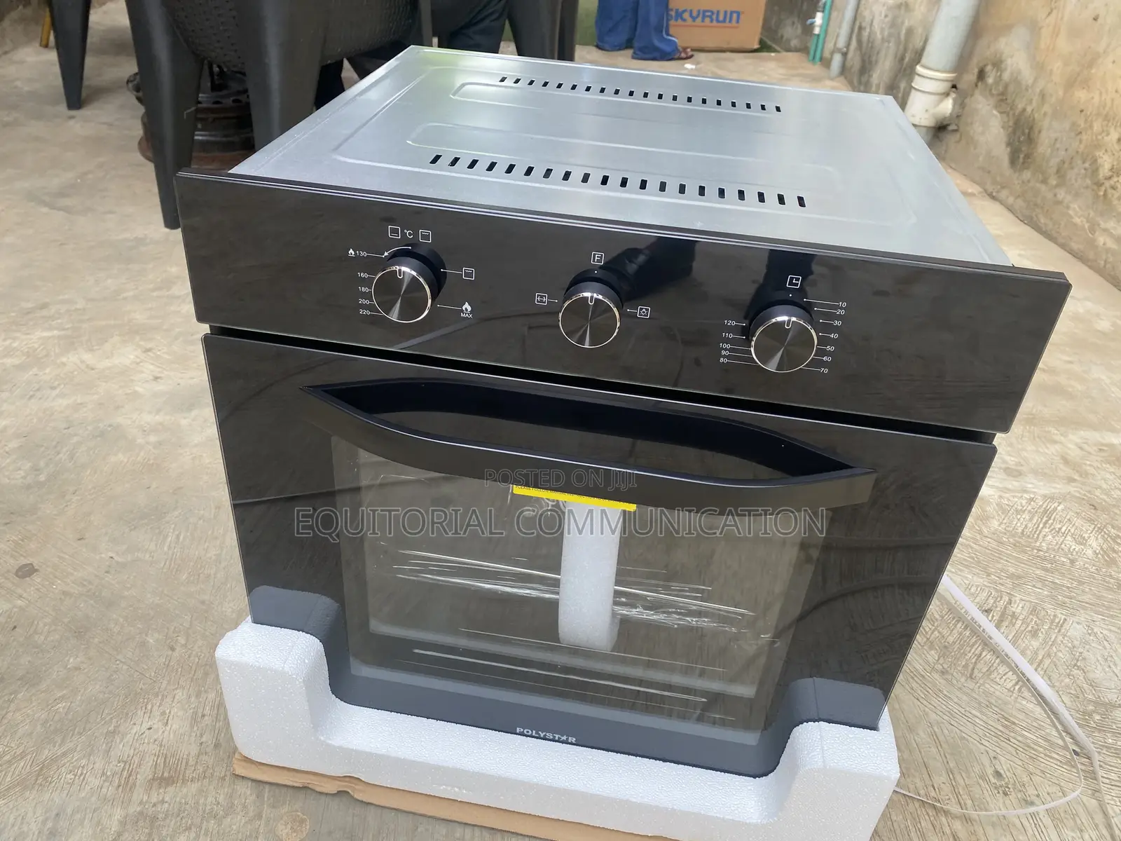 Polystar PV-JYEG278BB 70L 240V Built-in Gas Electric Baking Oven