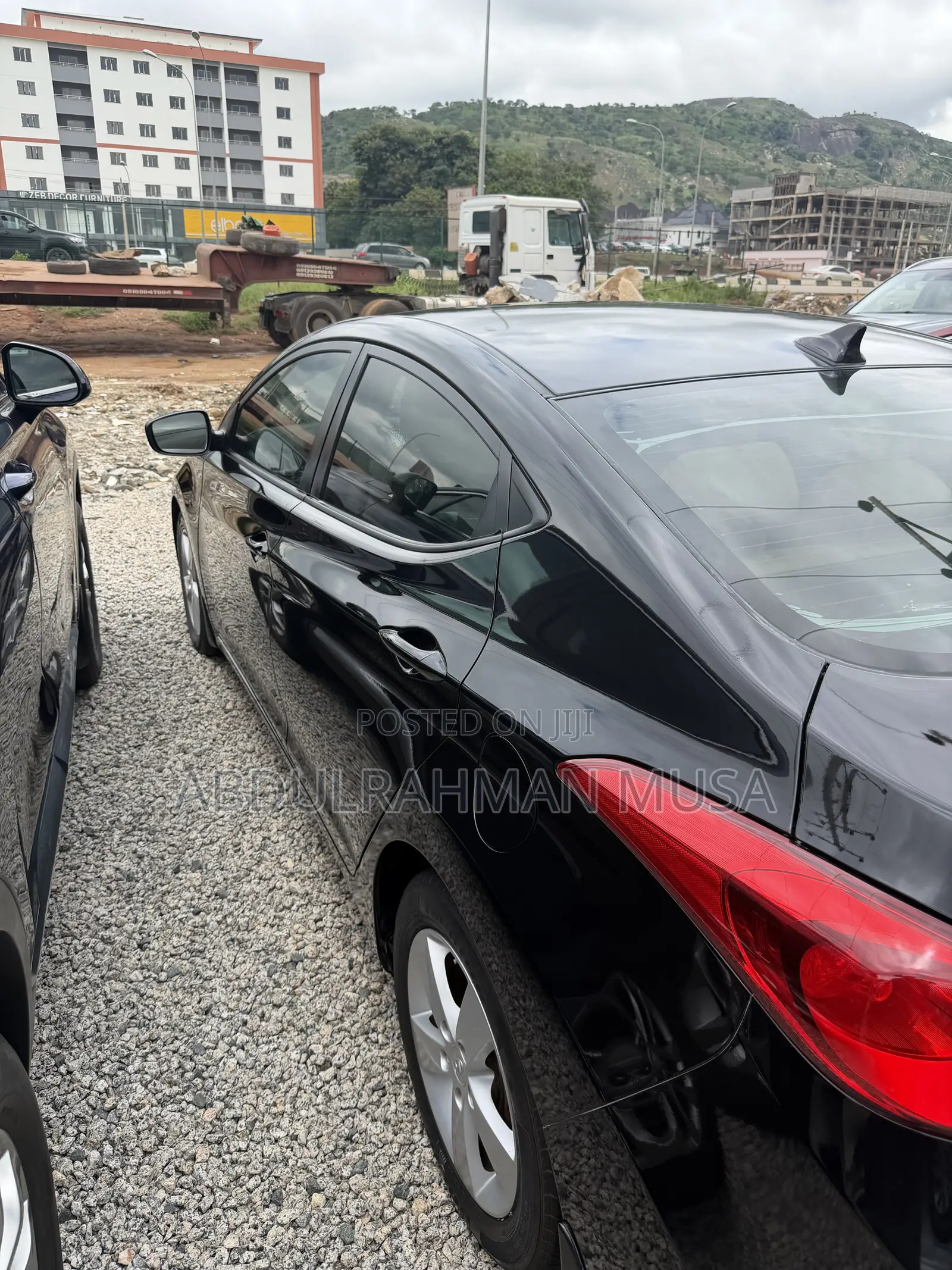 Hyundai Elantra GLS 2012 Black