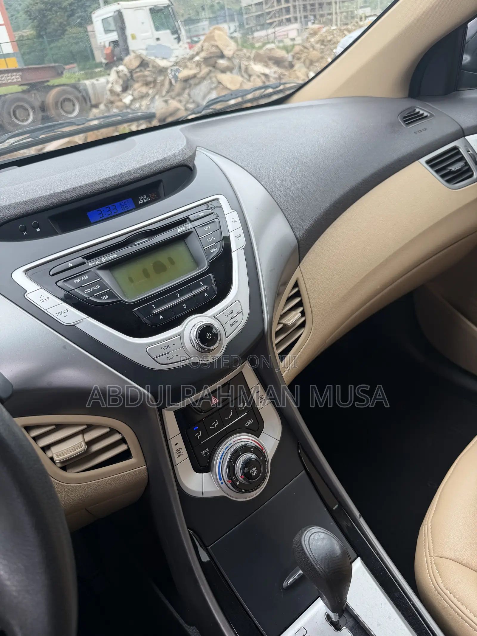 Hyundai Elantra GLS 2012 Black