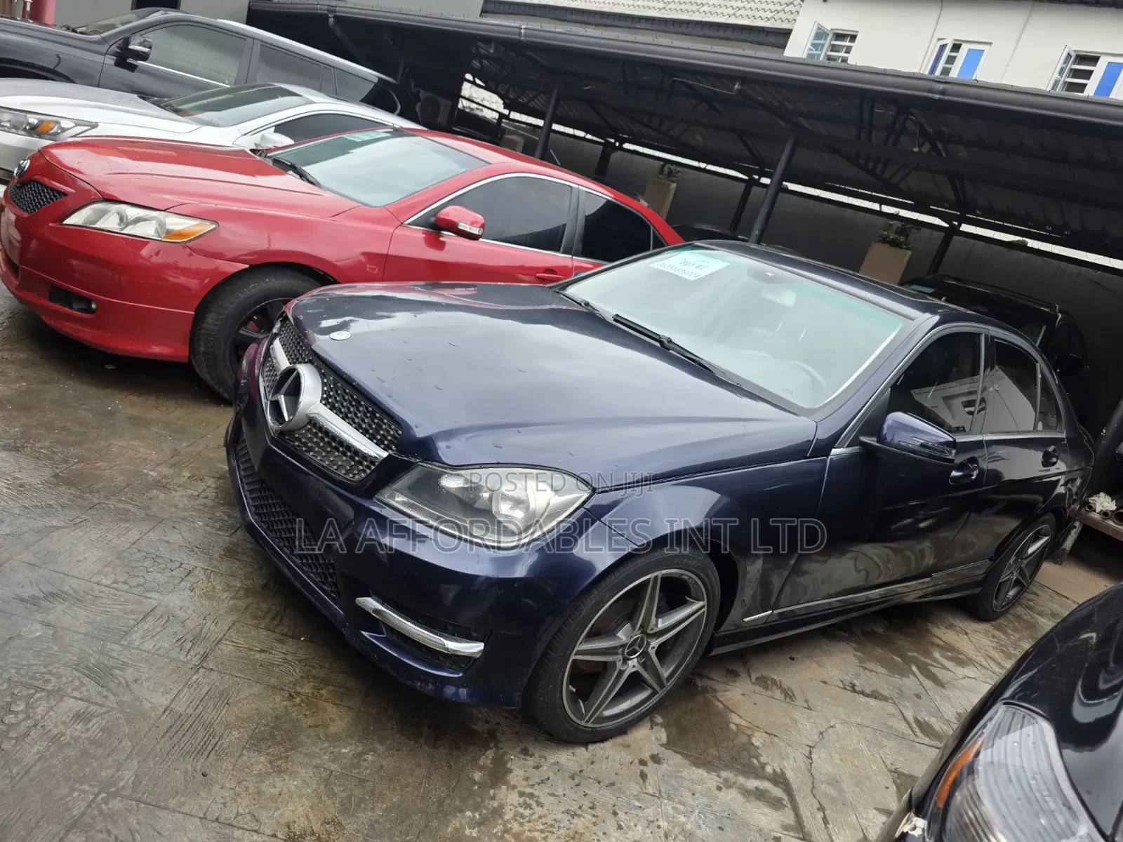 Mercedes-Benz C300 Luxury 4Matic Sedan AWD (3.0L 6cyl 7A) 2012 Blue