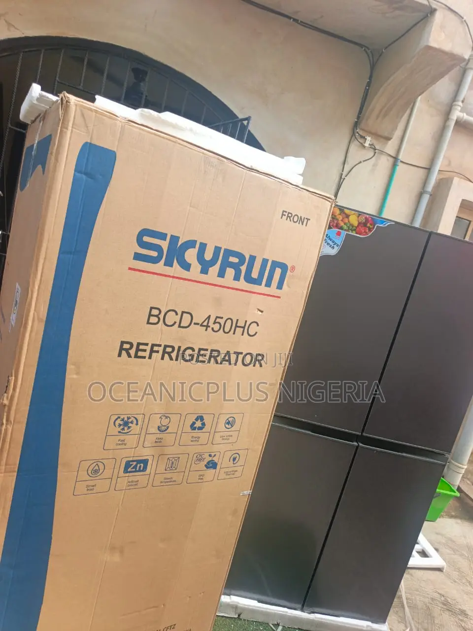 SkyRun BCD-450HC Double Door Refrigerator