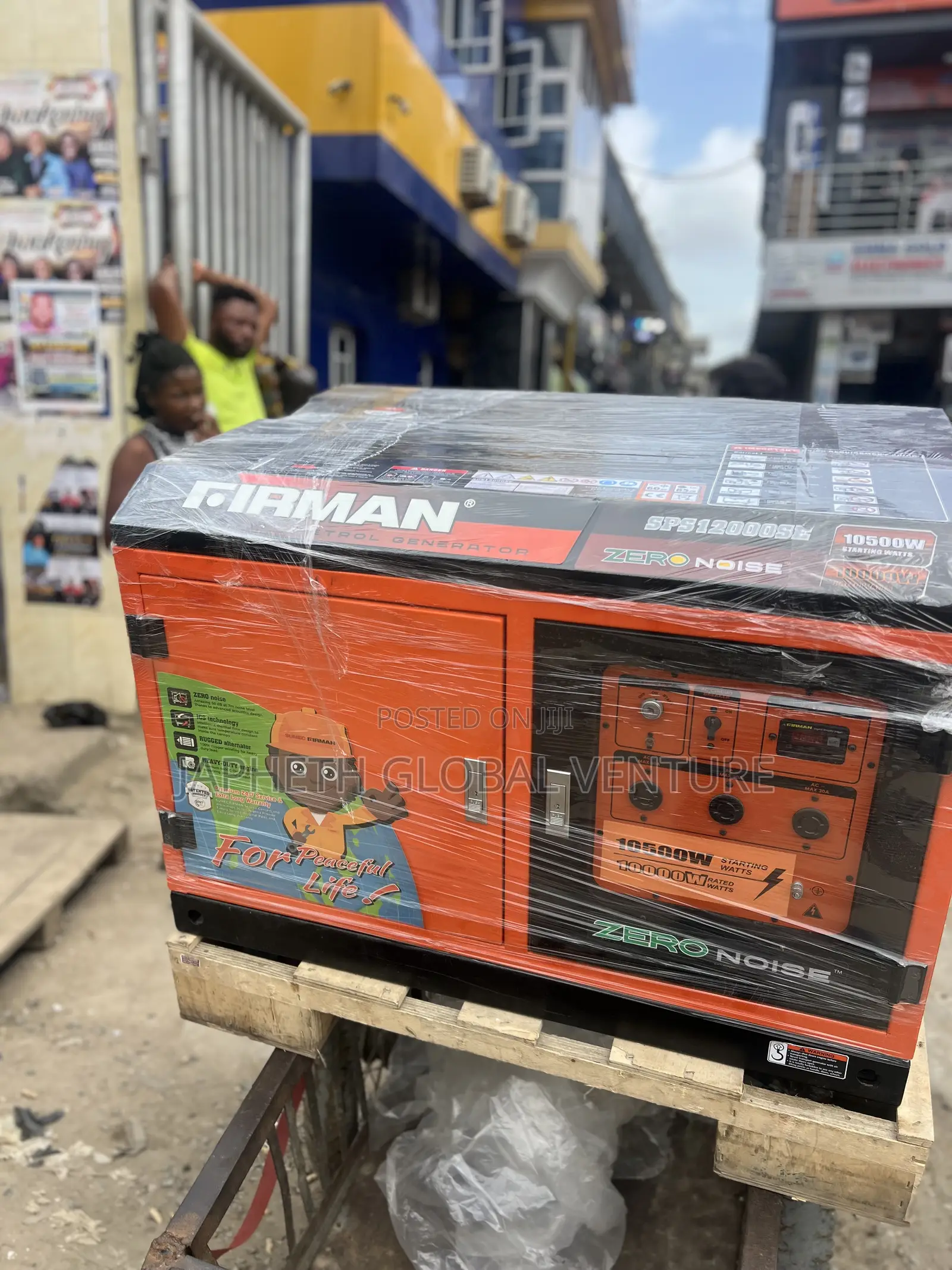 FIRMAN ZERO Noise Petrol Generator 10.5KVA – Heavy Duty Power Supply