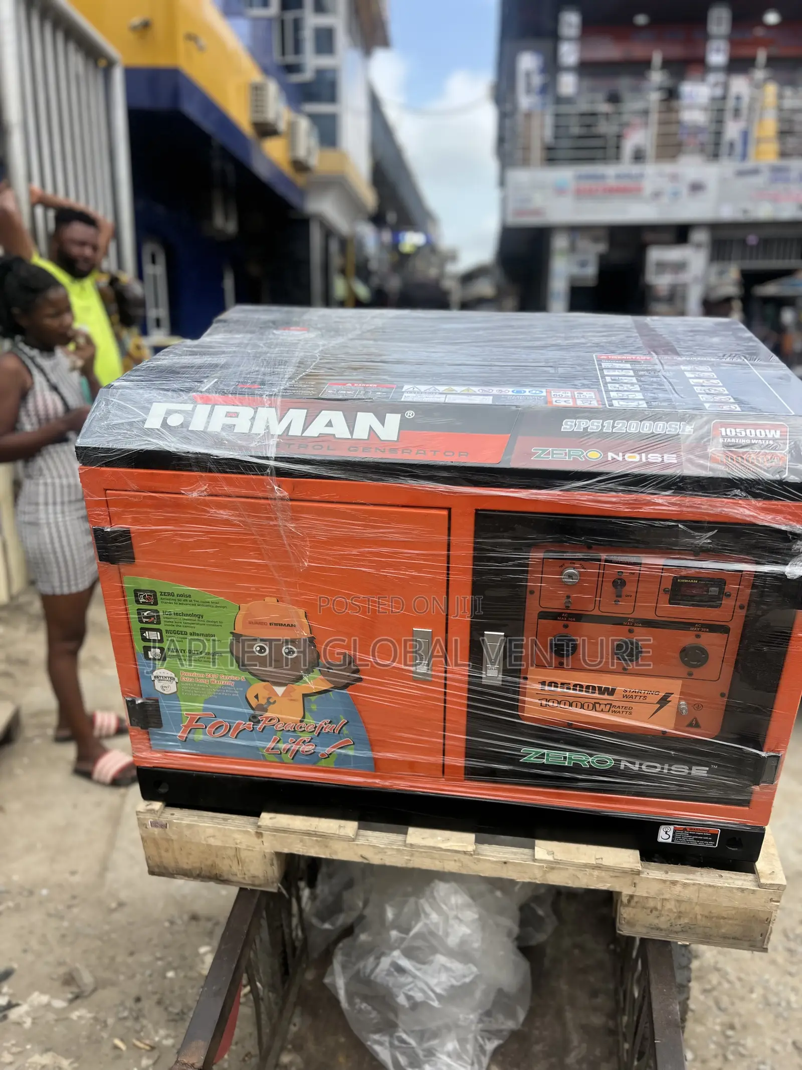 FIRMAN ZERO Noise Petrol Generator 10.5KVA – Heavy Duty Power Supply
