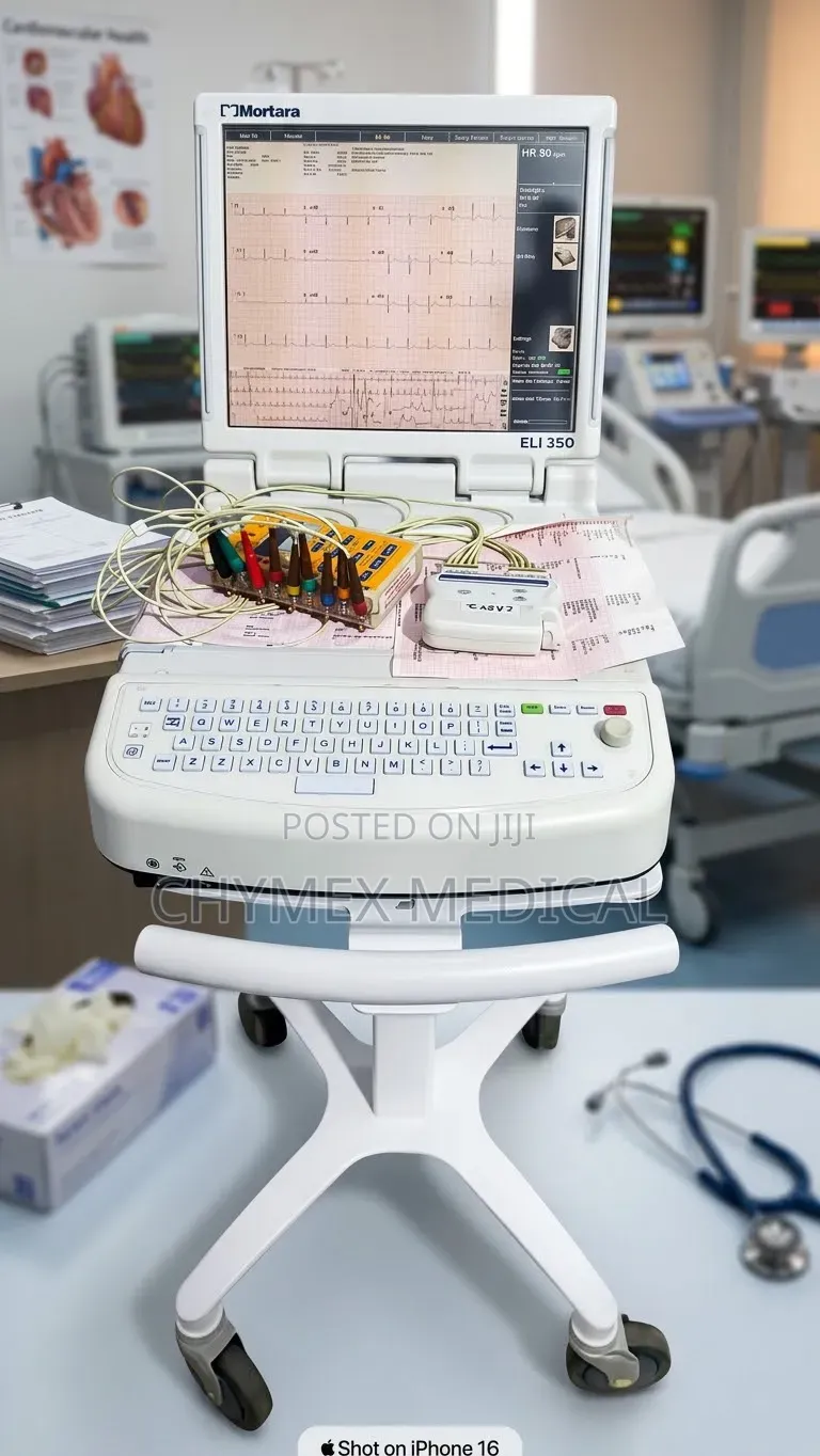 Electrocardiograph (ECG) ELI 350 on Trolley