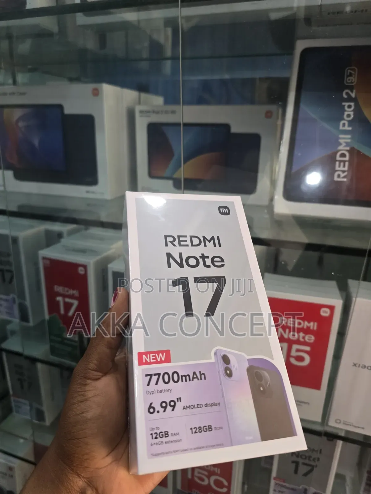 New Xiaomi Redmi Note 17 128 GB Black