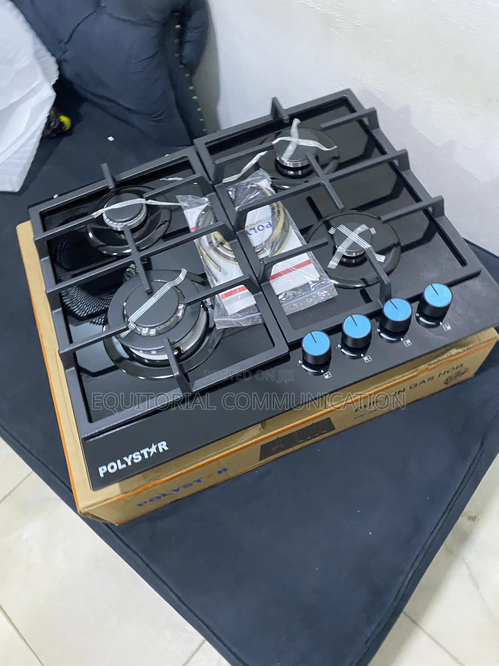 Polystar PV-JY60G4 Built-in Gas Hob With Four Burners for Home Cooking
