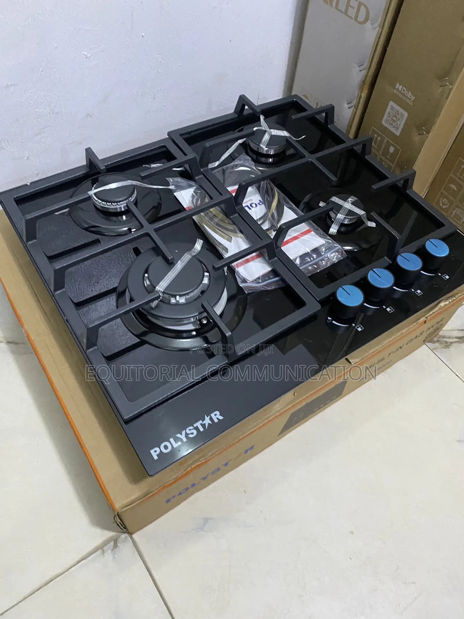 Polystar PV-JY60G4 4 Gas Burner Built-in Kitchen Cooker Hob