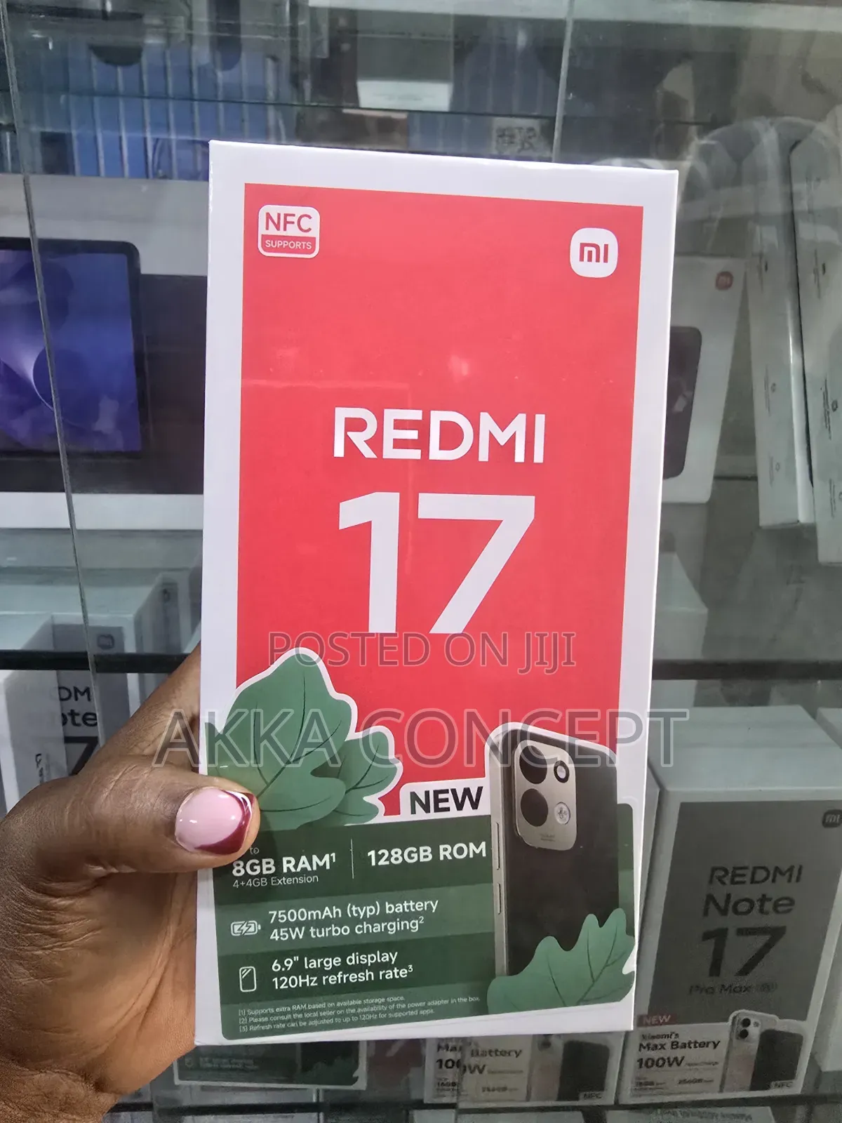 New Xiaomi Redmi 17 128 GB Black