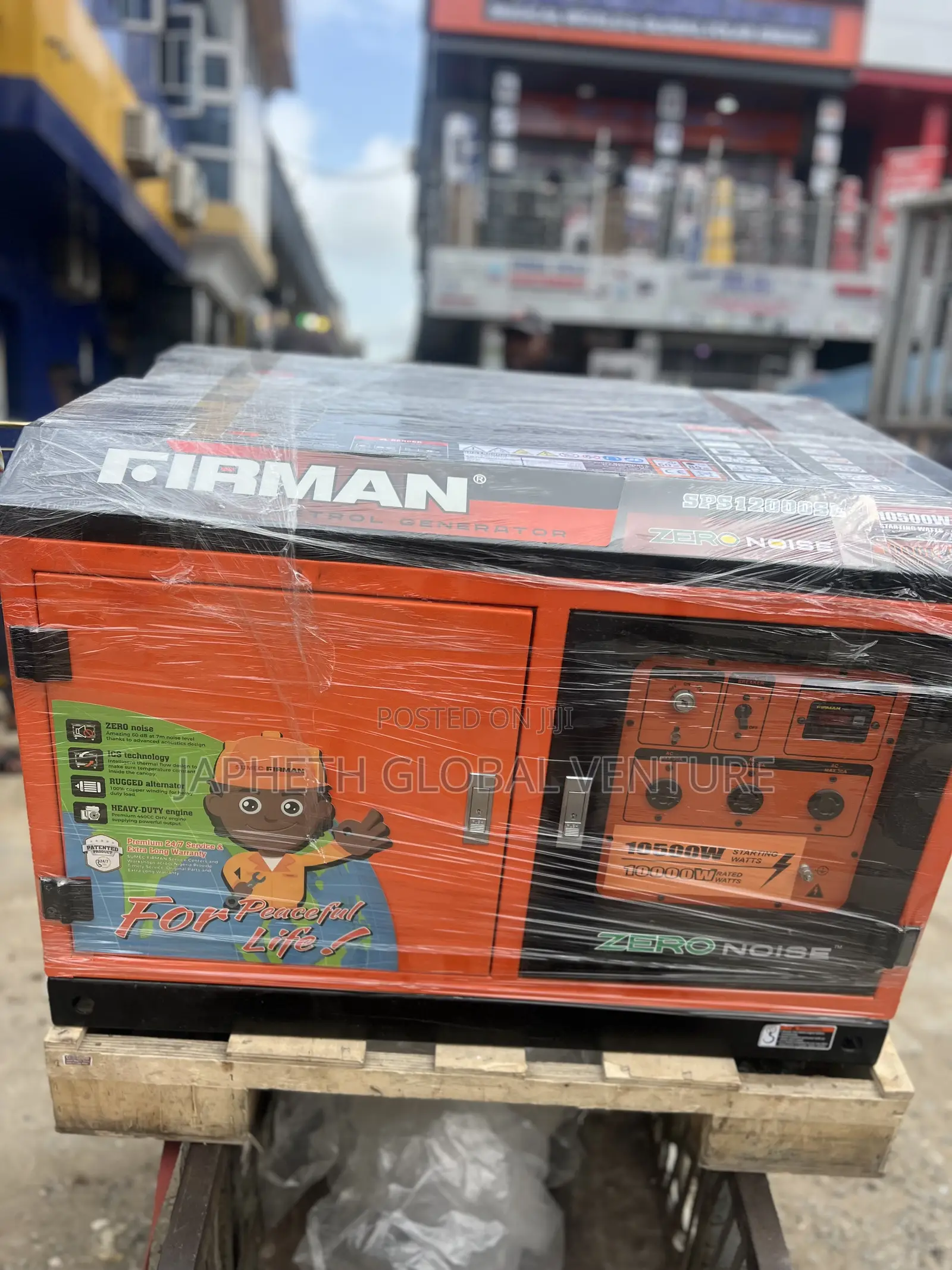 FIRMAN SPG12000ES Silent Generator 100% Copper Coil – 10.5KVA