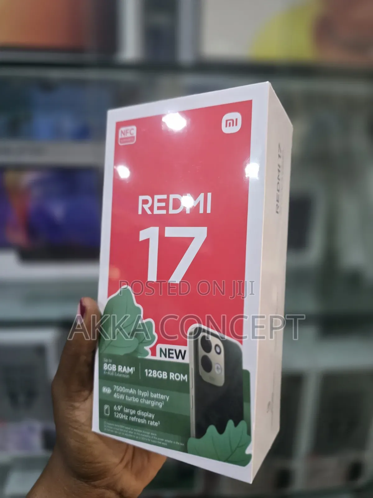New Xiaomi Redmi 17 128 GB Black
