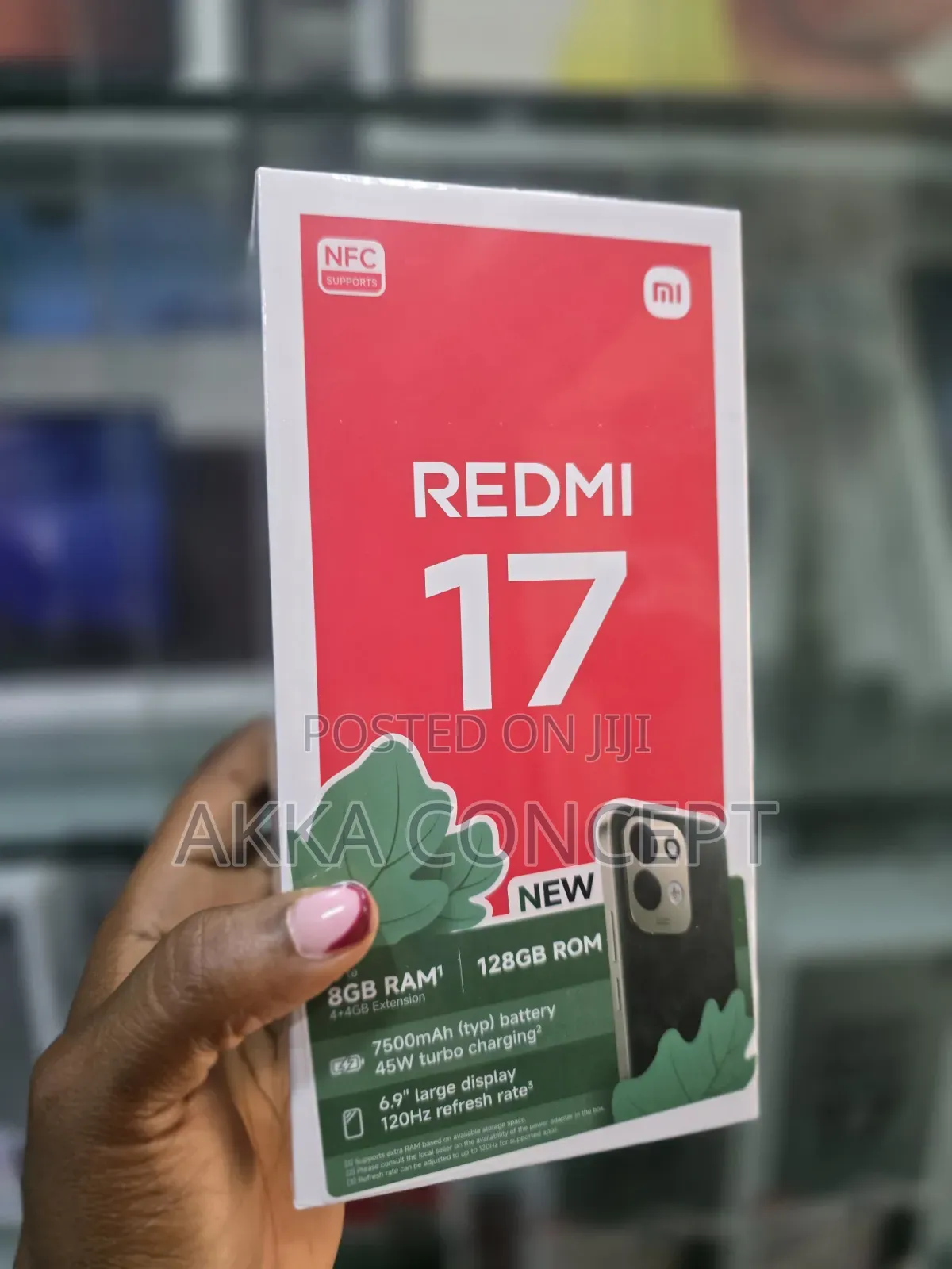 New Xiaomi Redmi 17 128 GB Black