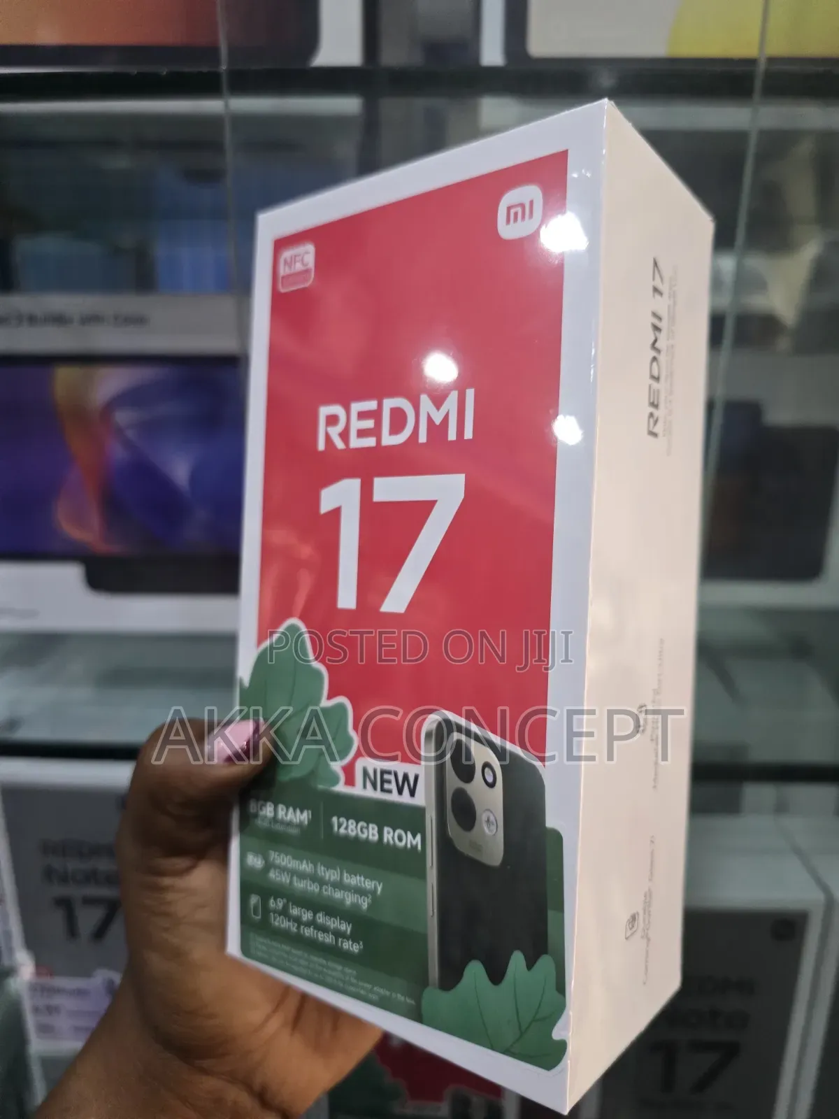 New Xiaomi Redmi 17 128 GB Black