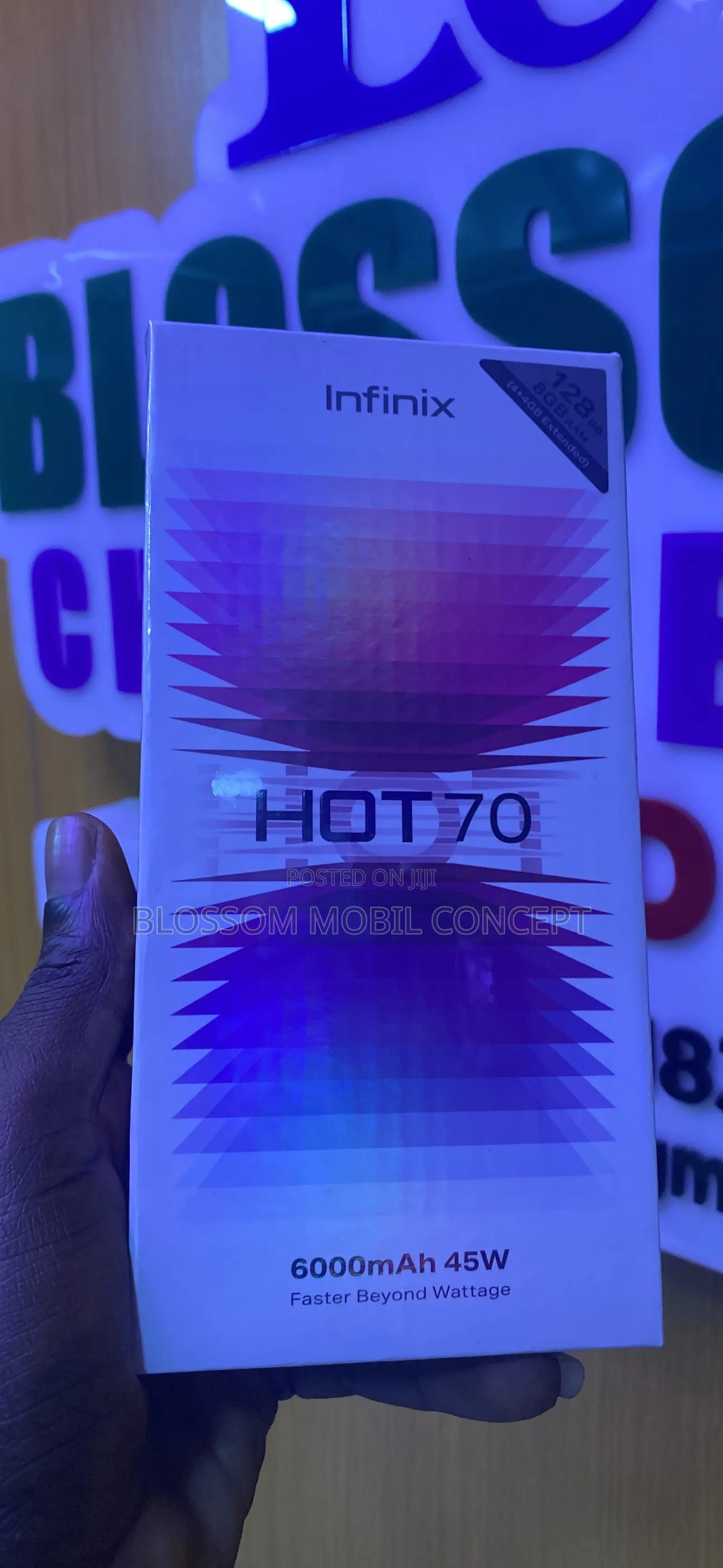 New Infinix Hot 70 128 GB
