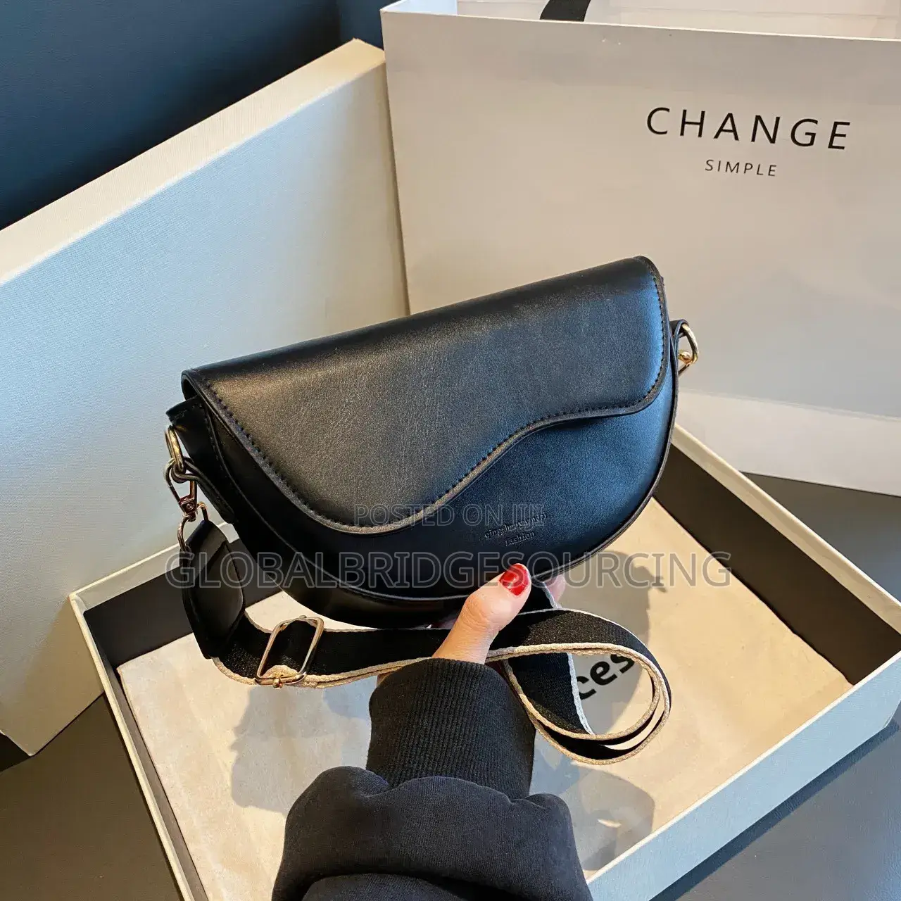 Popular Retro Versatile Crossbody Bag Fashionable Shoulder Cross Bags