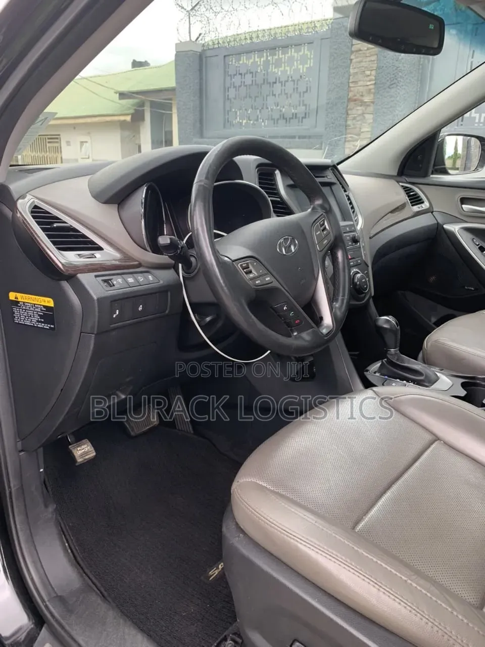 Hyundai Santa Fe SE Ultimate AWD 2017 Black