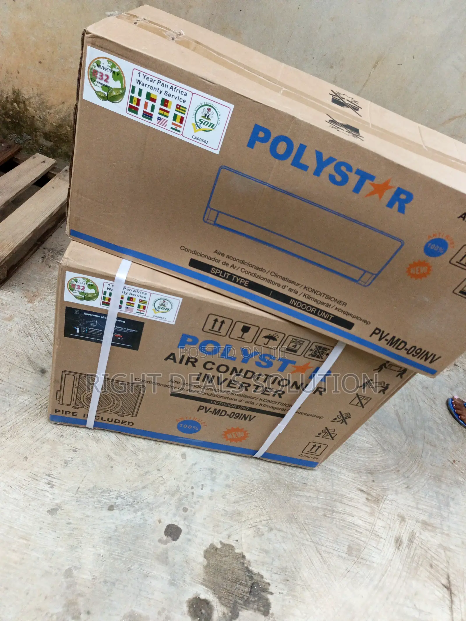 Polystar 1HP Inverter Split AC – Efficient Comfort Within Reach