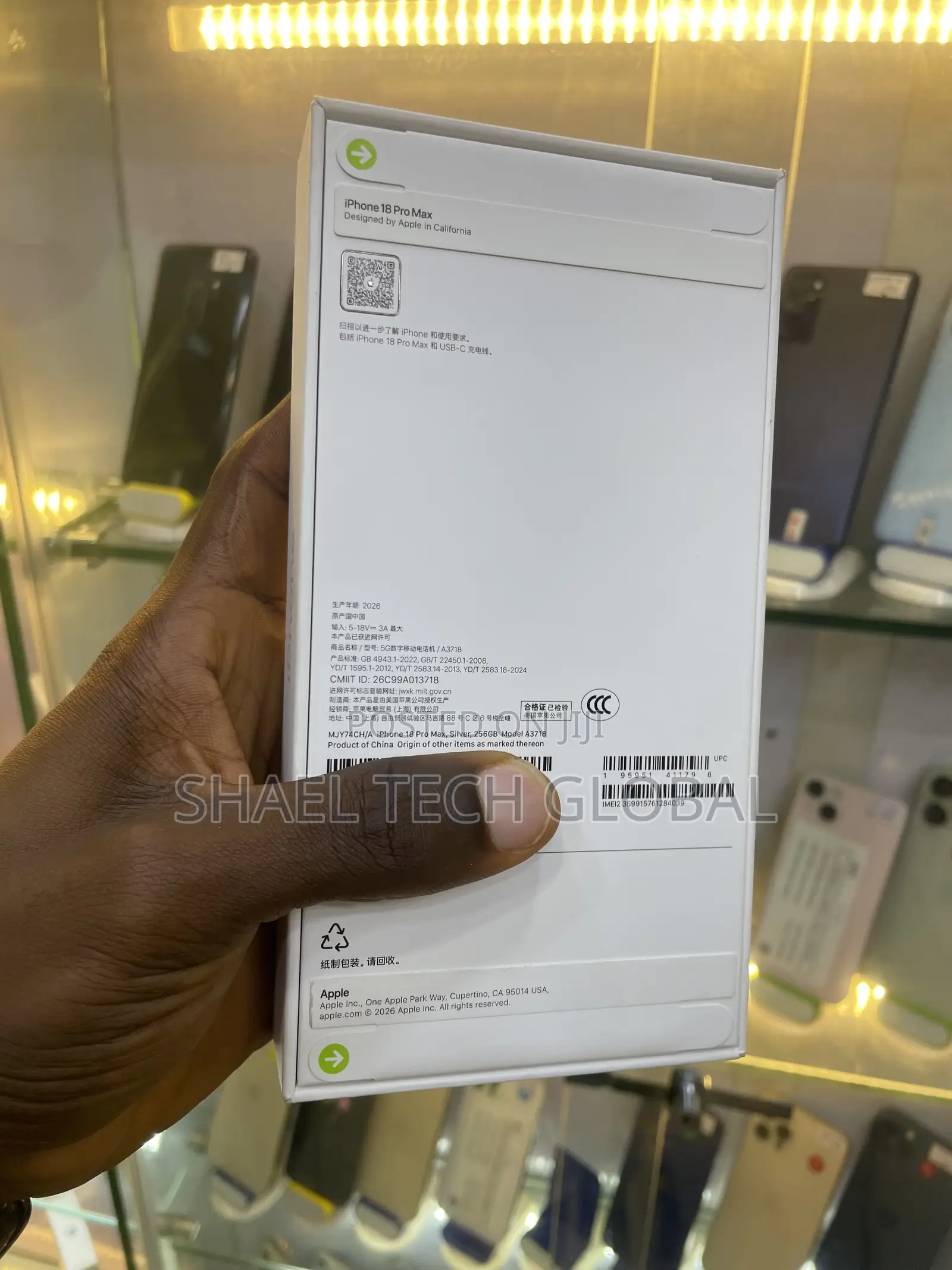 New Apple iPhone 18 Pro Max 256 GB White