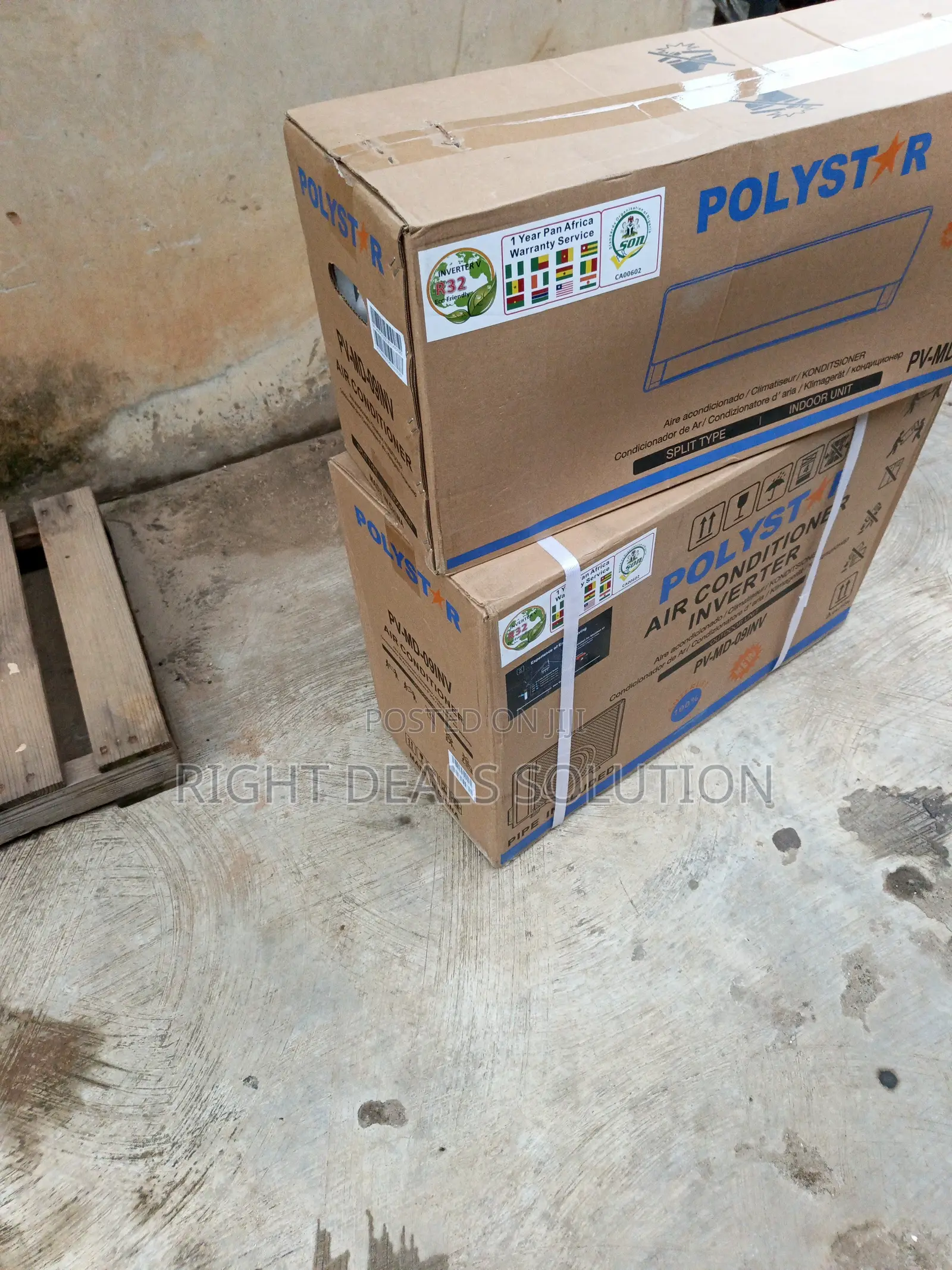 Polystar 1HP Inverter AC – Powerful Cooling for Your Room